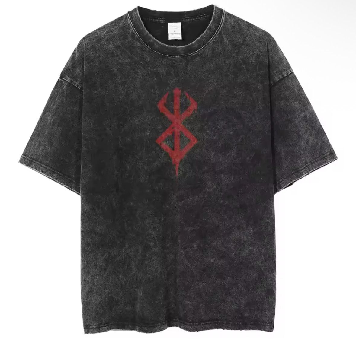 Japanese Brand Y2K Berserk Monster Print Washed Short Sleeve T-Shirt Size US XXL / EU 58 / 5 - 1 Thumbnail