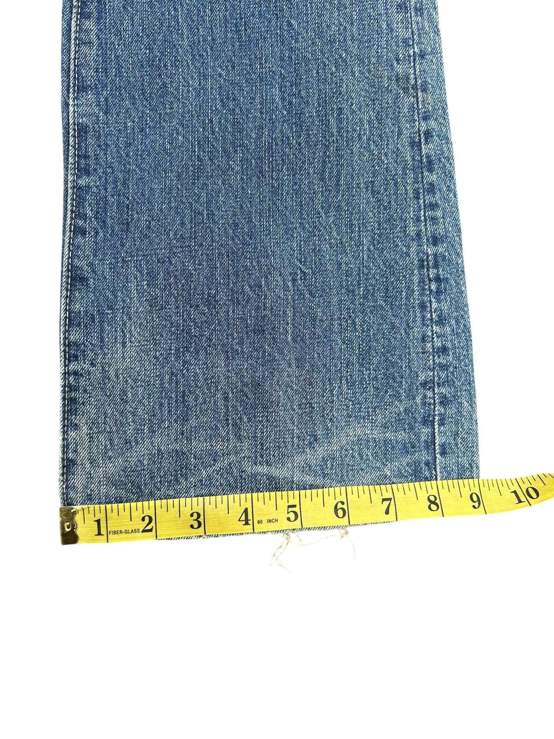 Kapital Flare Sugar Cane Vintage Distressed Denim Jeans Size US 31 - 20 Thumbnail
