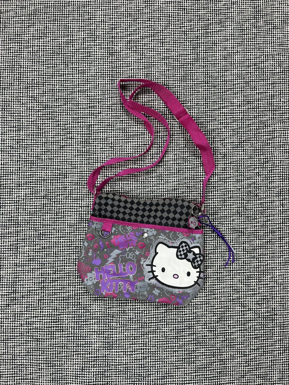 Anime Hello Kitty messenger shoulder bag crossbody harajuku pink Size ONE SIZE - 1 Thumbnail