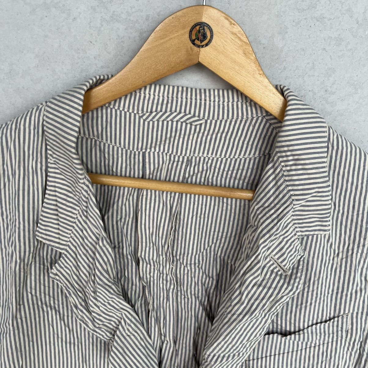 Other Vintage Striped Blazer White Black Size XL Size XL / US 12-14 / IT 48-50 - 4 Thumbnail