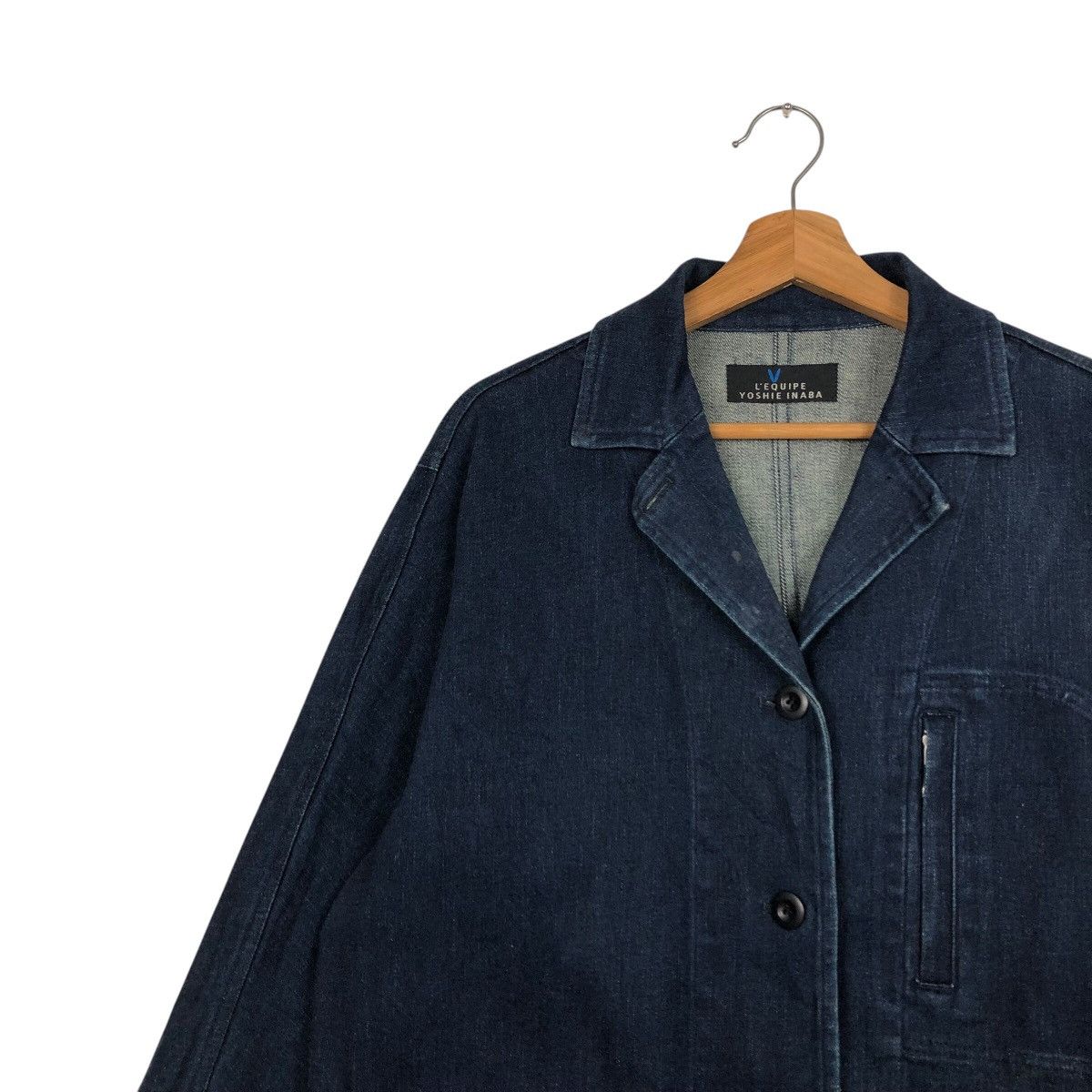 Japanese Brand 📌Vintage Hickory Chore Jacket Denim Yoshie Inaba Japan Size US M / EU 48-50 / 2 - 7 Thumbnail