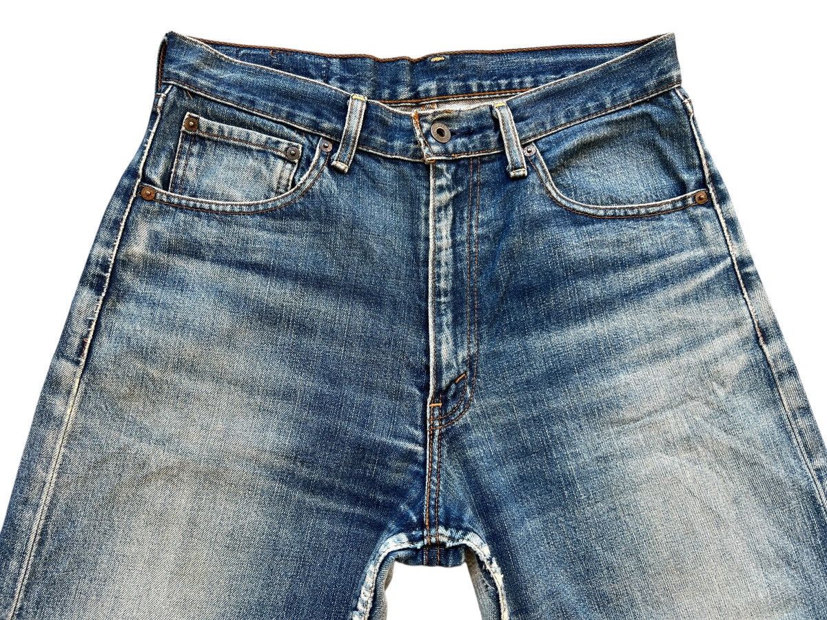 Vintage Levis 504 Baggy Wide Distressed Denim Jeans