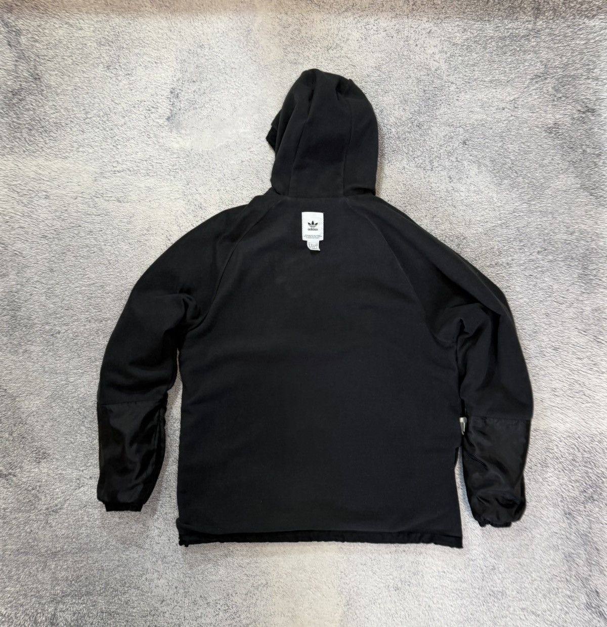 Adidas Adidas Originals Outline Anorak Jacket Black Men M Hooded Size US M / EU 48-50 / 2 - 8 Thumbnail