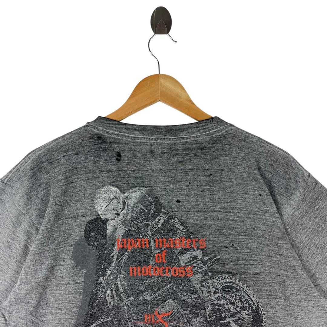Other Vintage thrash JAPAN MASTER OF MOTOCROSS Big printed tee Size US L / EU 52-54 / 3 - 10 Thumbnail