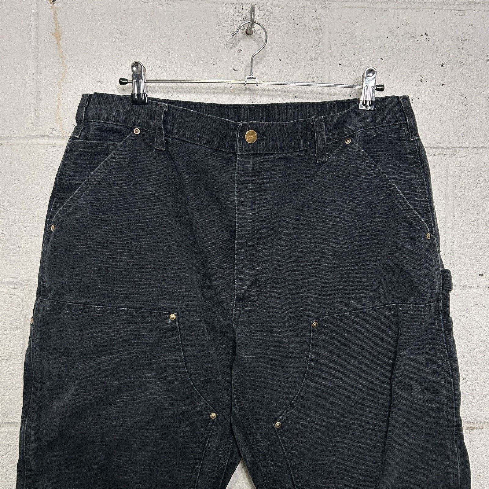 Carhartt Vintage Carhartt DoubleKnee Carpenter Pants “Black” B01 Size US 36 / EU 52 - 5 Thumbnail
