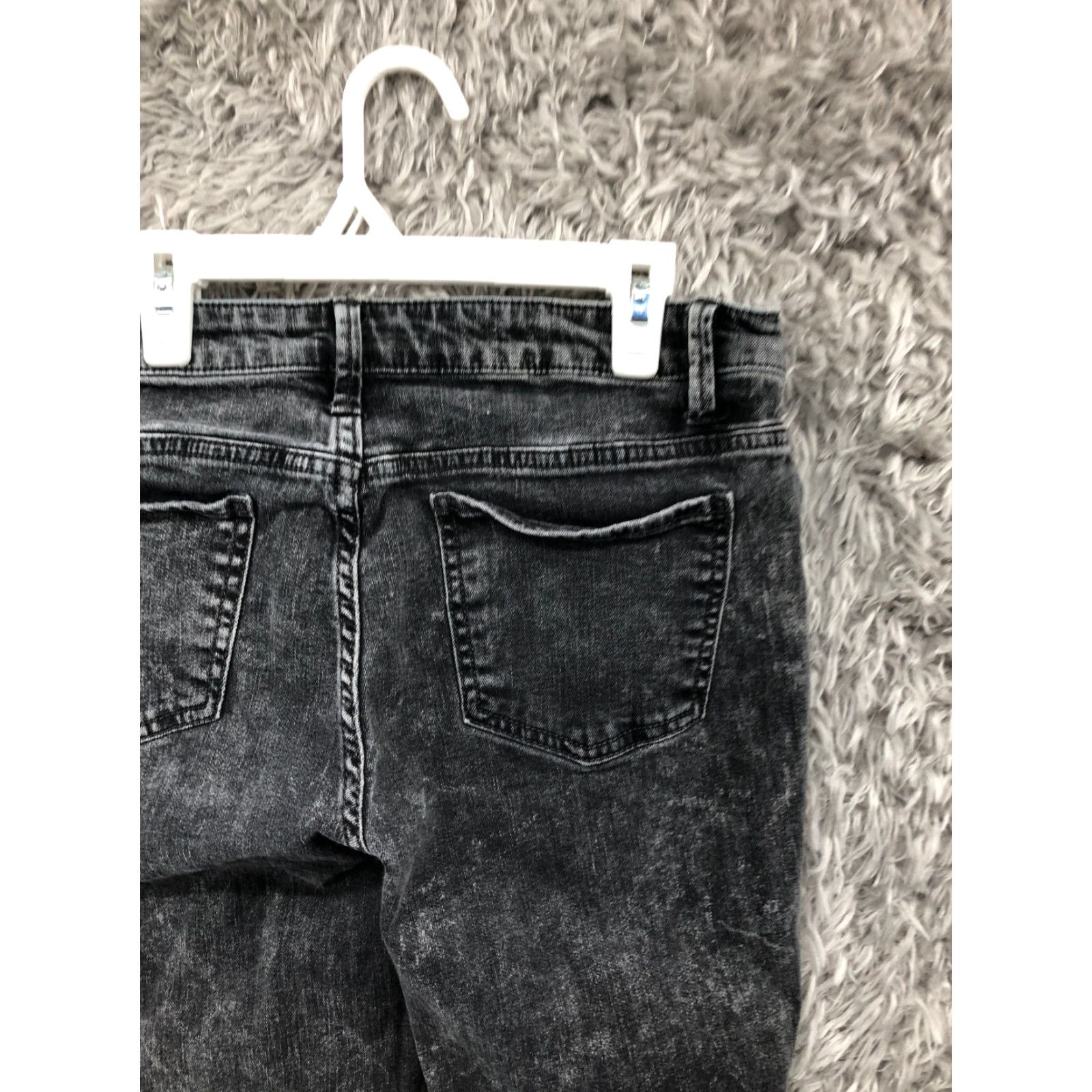 Denime Falls Creek Jeans Skinny Size 6 Womens Mid Rise Dark Wash Black Denim Size 28" / US 6 / IT 42 - 6 Thumbnail