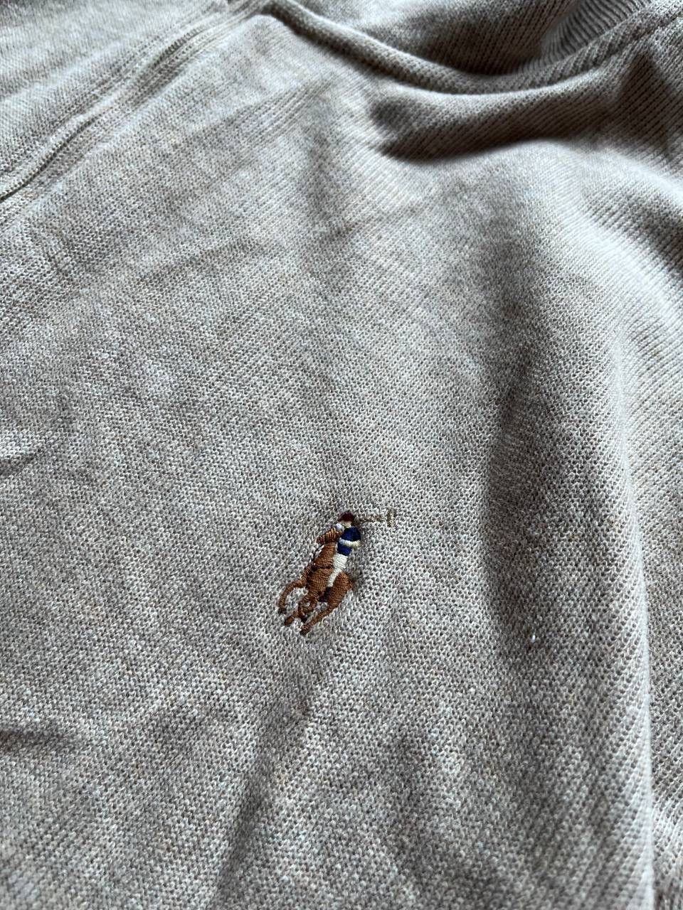Polo Ralph Lauren × Vintage Vintage Polo Ralph Lauren Quarter Zip Sweater Y2K XL Size US XL / EU 56 / 4 - 3 Thumbnail