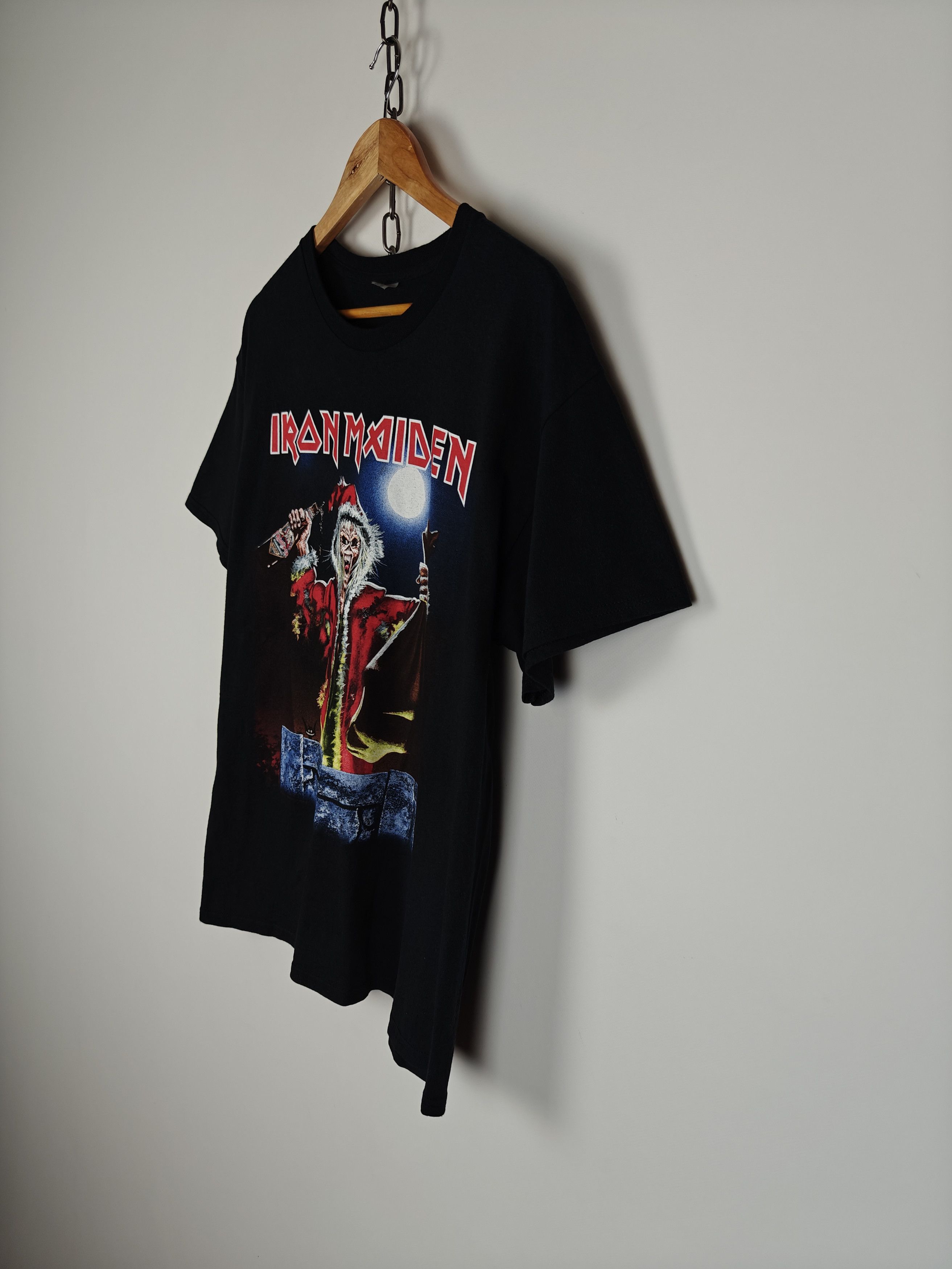 Iron Maiden Iron Maien Rock T-Shirt Merch Tee Santa Zombie size M Size US M / EU 48-50 / 2 - 6 Thumbnail