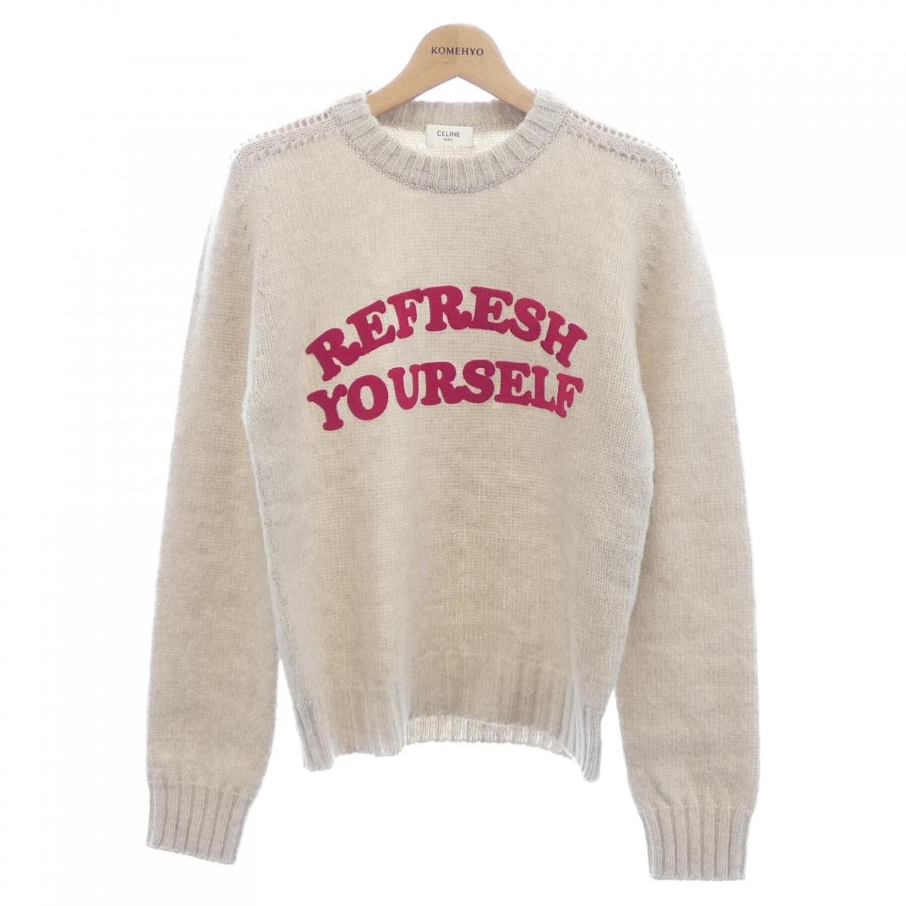 Celine Celine CELINE Knit Textile Tops 2A52C150I DUTY FREE for USA Size ONE SIZE - 1 Thumbnail