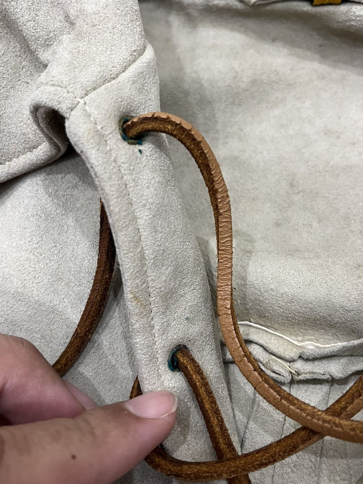 Genuine Leather Vintage 50s/60s Western Pullover Suede Leather Conmatic Zip Size US M / EU 48-50 / 2 - 11 Thumbnail