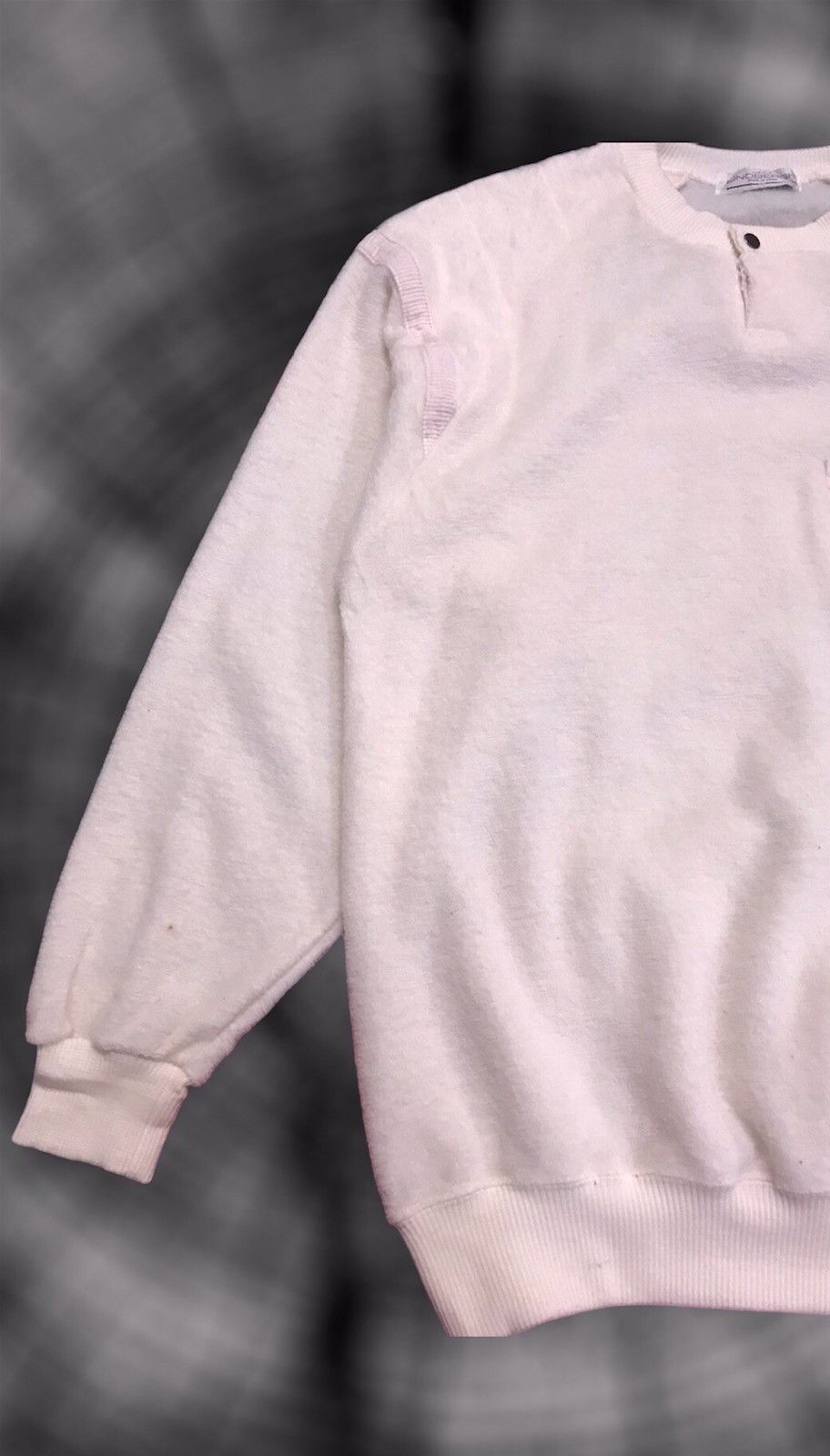 Japanese Brand × Lindbergh Vintage Lindbergh Snap Button Single Pocket Knit Sweatshirt Size US M / EU 48-50 / 2 - 4 Thumbnail
