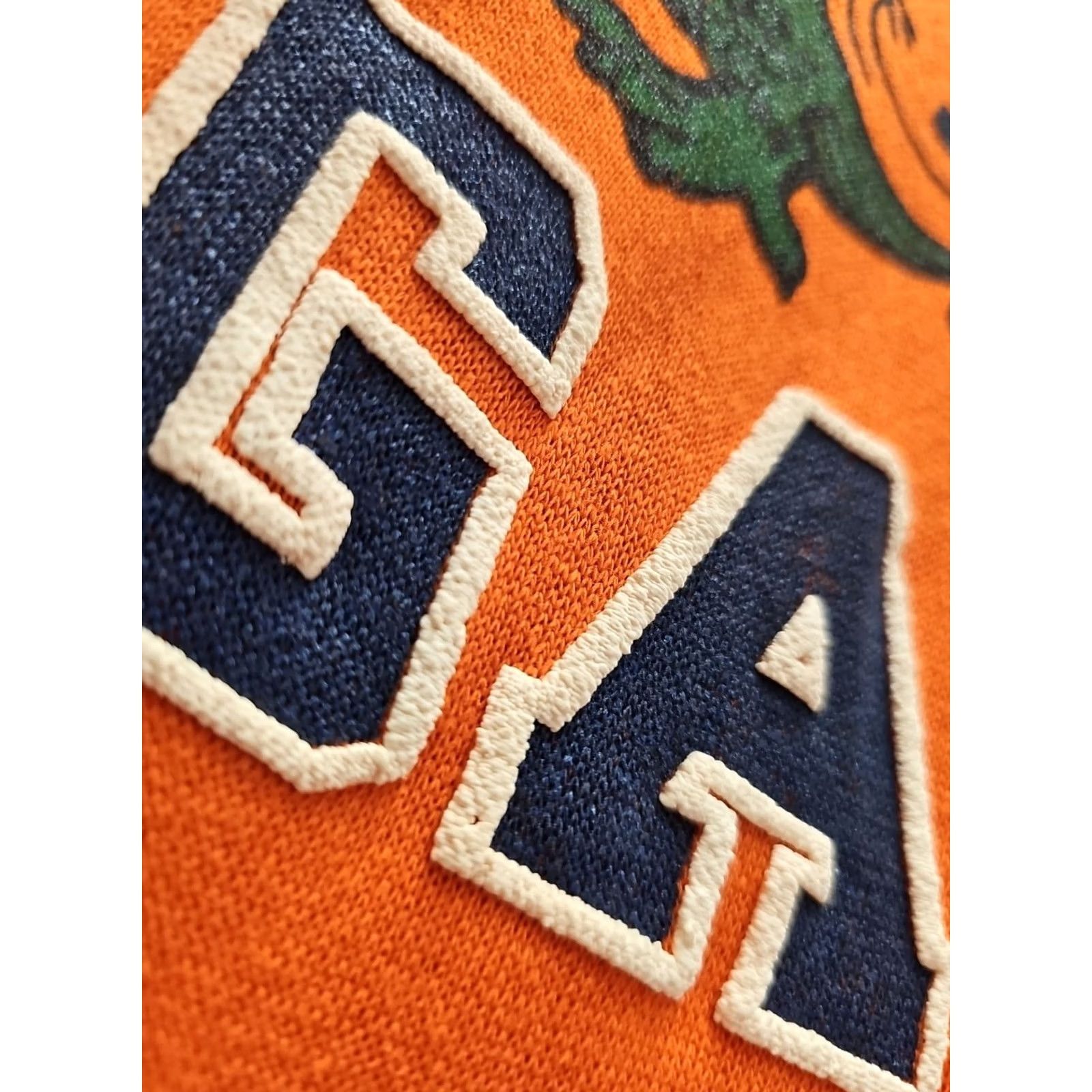 Vintage VINTAGE University of Florida Gators PUFF PRINT SWEATER LARGE Orange 1980s Mens Womens Boys Girls PUFF PRINT DECADE 1980s Size US L / EU 52-54 / 3 - 2 Thumbnail