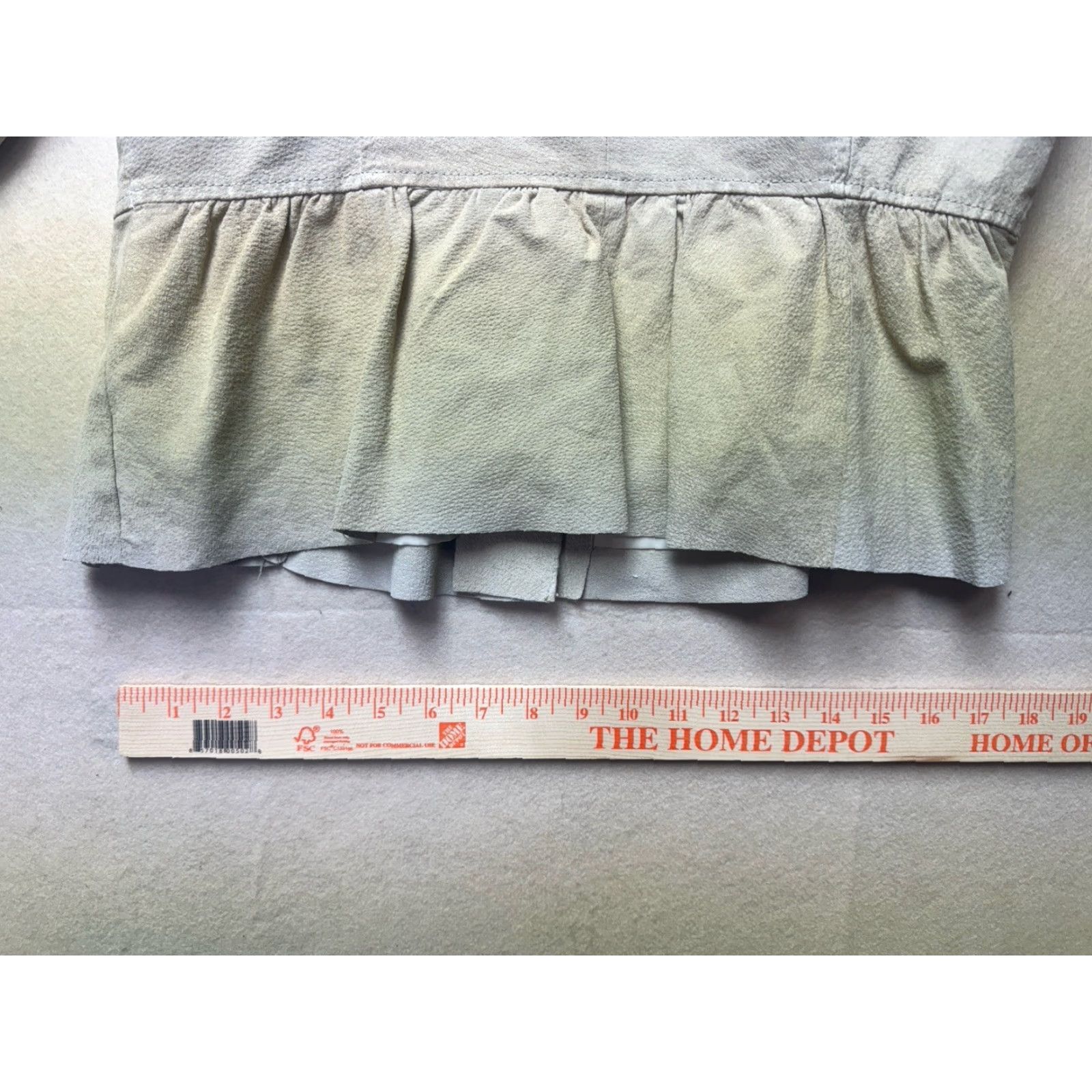Olive Live a Little Tan Beige Suede Leather Jacket Button Up Women’s Size Large Size L / US 10 / IT 46 - 4 Thumbnail