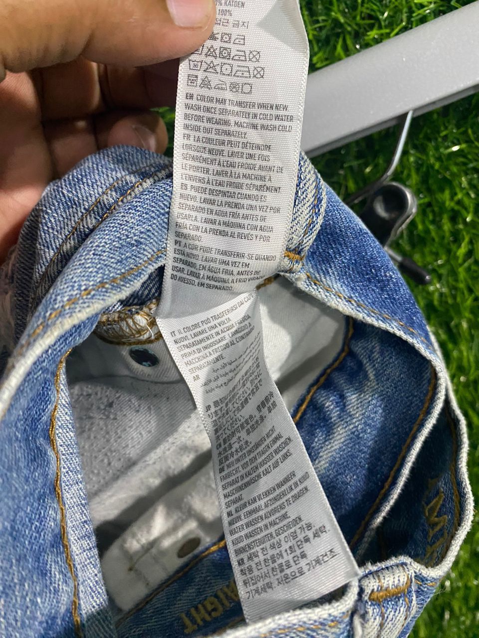 American Eagle Outfitters × Vintage Vintage American Eagle Denim Cropp Pants Size US 33 - 7 Thumbnail