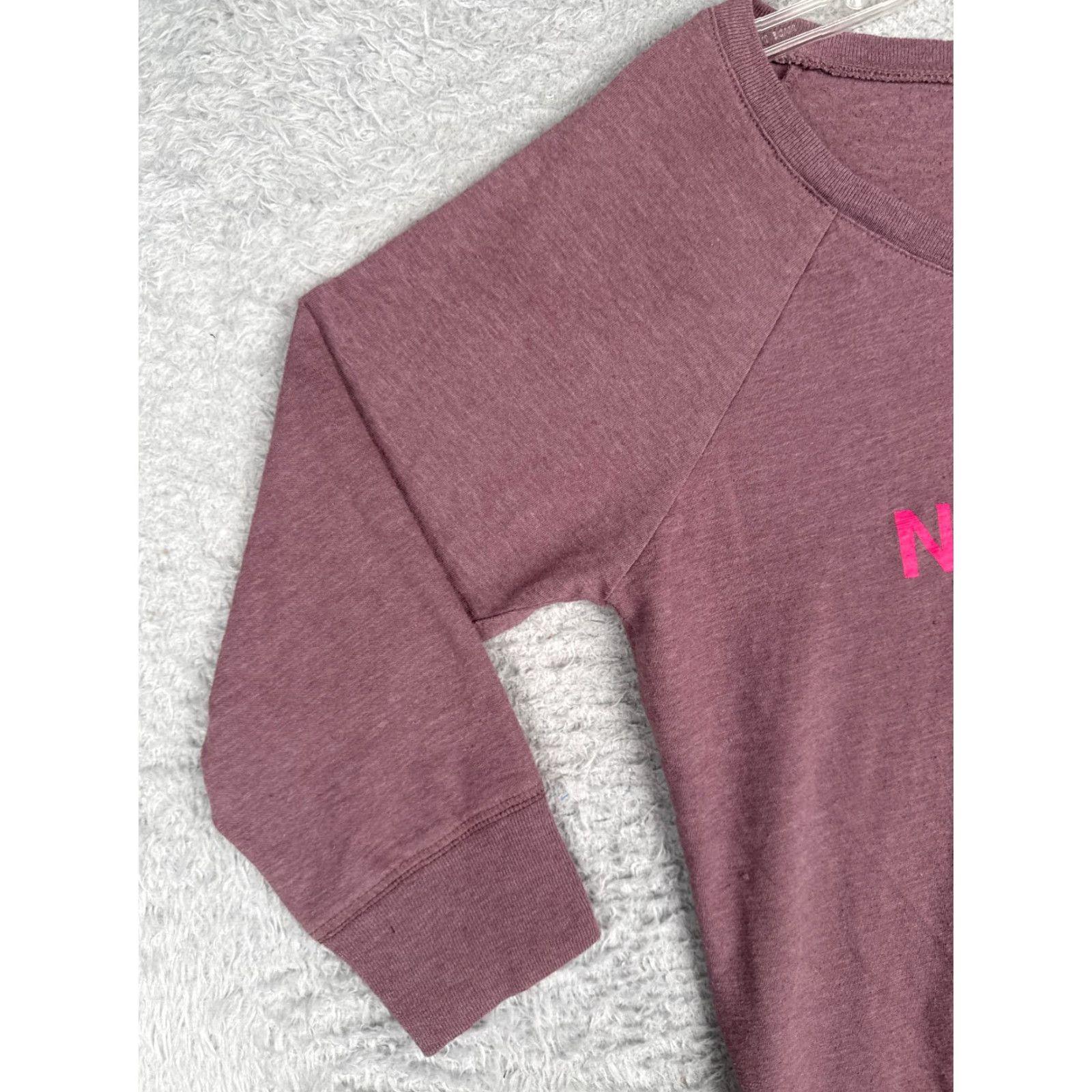 The North Face The North Face Shirt Women S Purple 3/4 Sleeve Cotton Polyester Blend Size S / US 4 / IT 40 - 3 Thumbnail