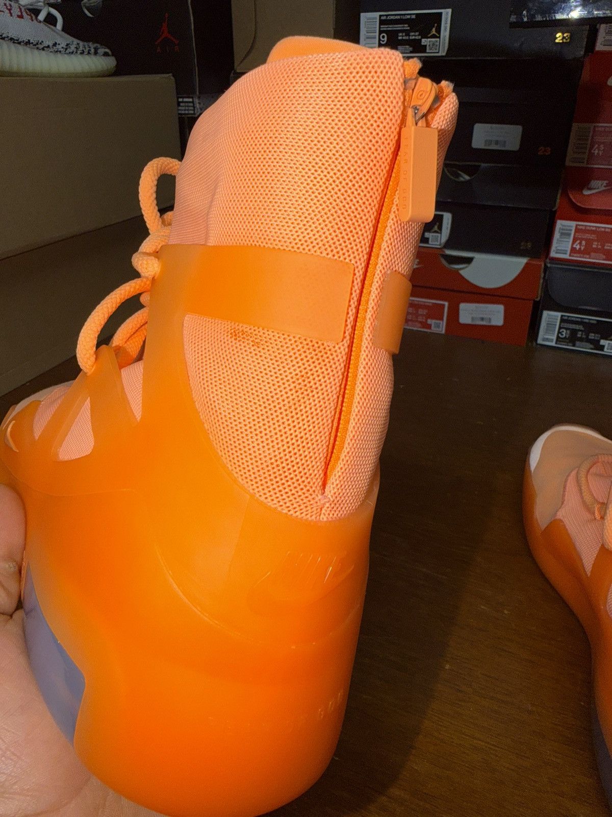 Fear of God × Nike Nike Air Fear Of GOD 1 Orange Pulse size 9 Size US 9 / EU 42 - 10 Thumbnail