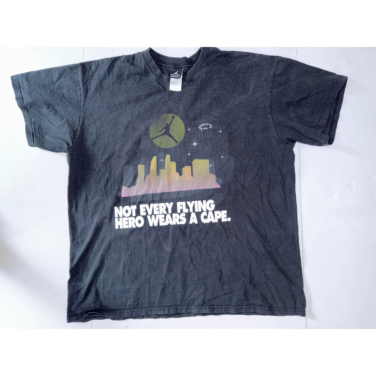 Nike Nike air Jordan y2K not every hero wears a cape t shirt XL Size US XL / EU 56 / 4 - 1 Thumbnail