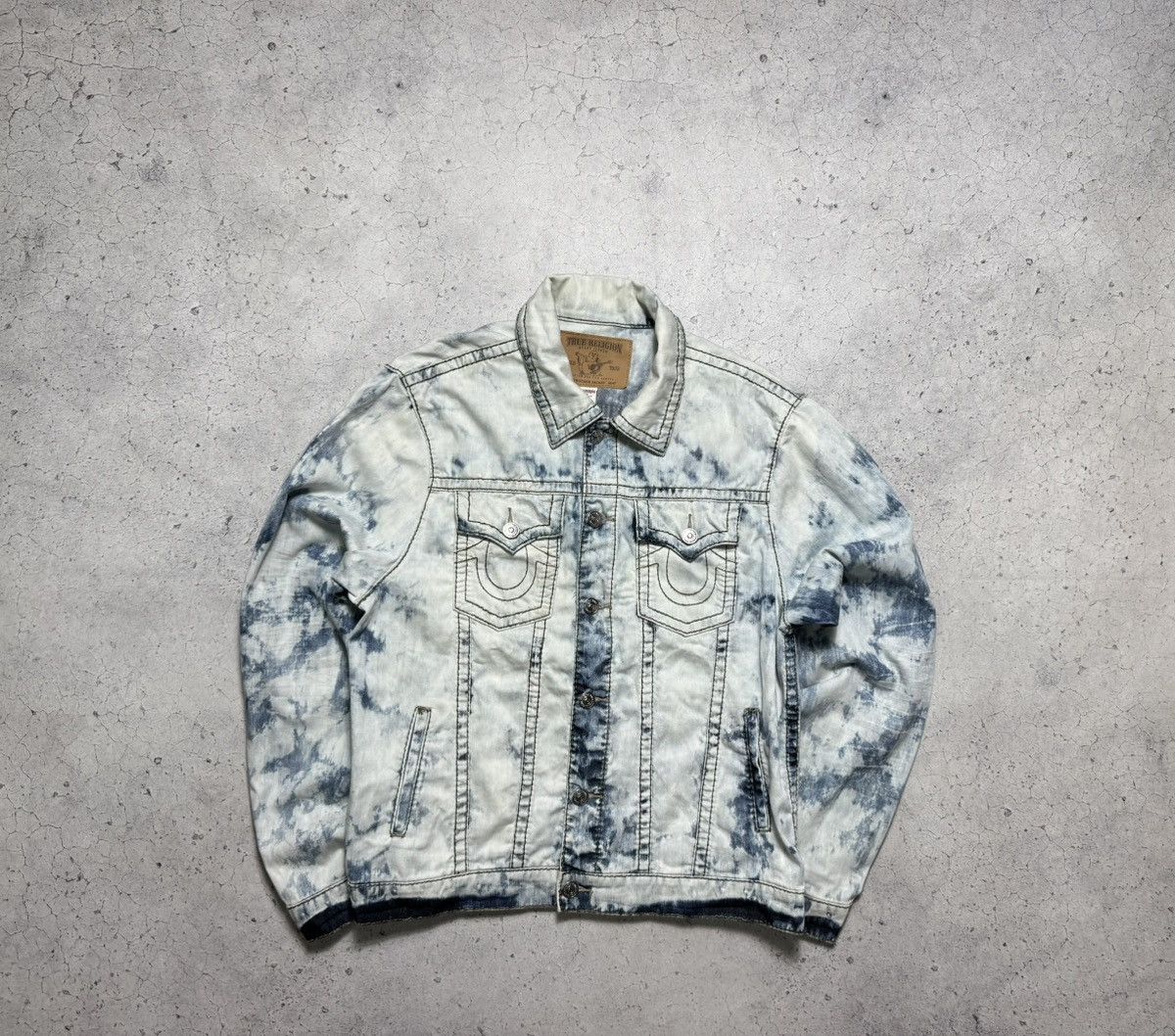 True Religion True Religion Denim Jacket Vintage Rare Y2K Size US XL / EU 56 / 4 - 1 Thumbnail