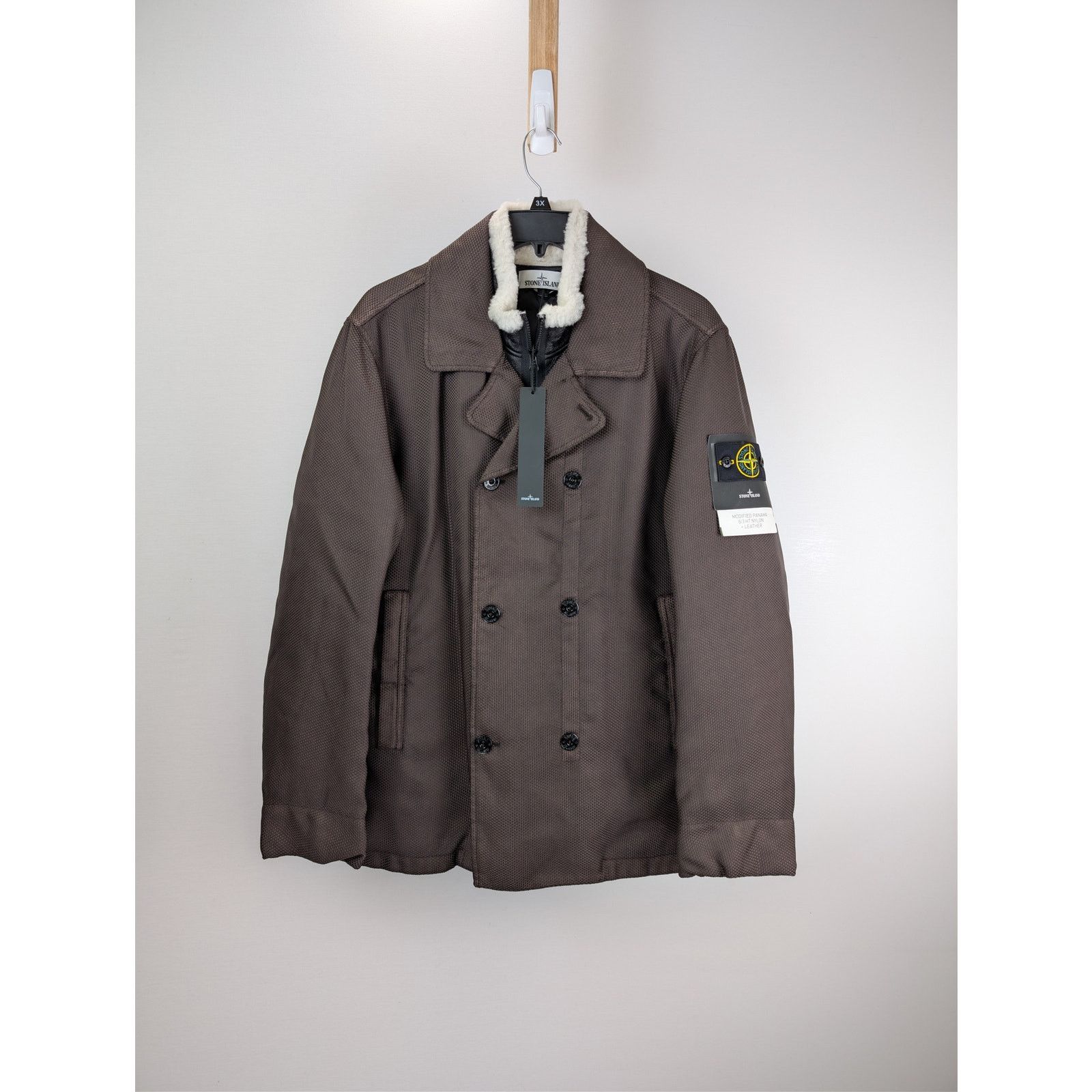 Stone Island o1rshd1 Down Jacket + Gilet in Brown Size US XL / EU 56 / 4 - 1 Thumbnail