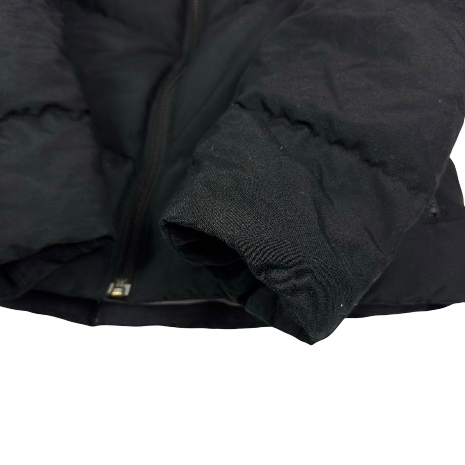 Nike × Vintage Nike Women's Black Swoosh Logo Full Zip Puffer Jacket XS Size XS / US 0-2 / IT 36-38 - 6 Thumbnail