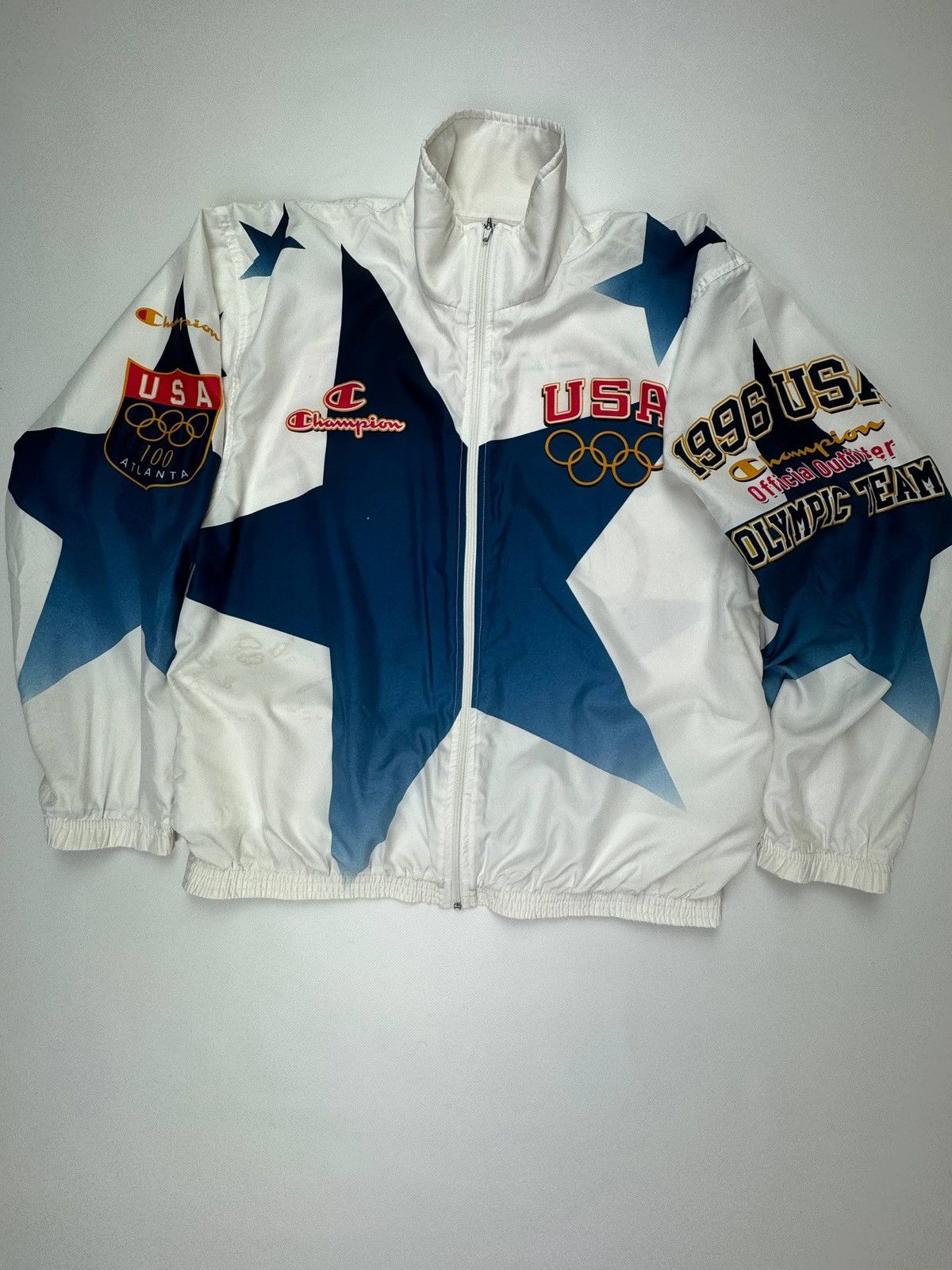 Champion Vintage Champion 1996 USA Olympics Team Jacket Size US L / EU 52-54 / 3 - 2 Thumbnail