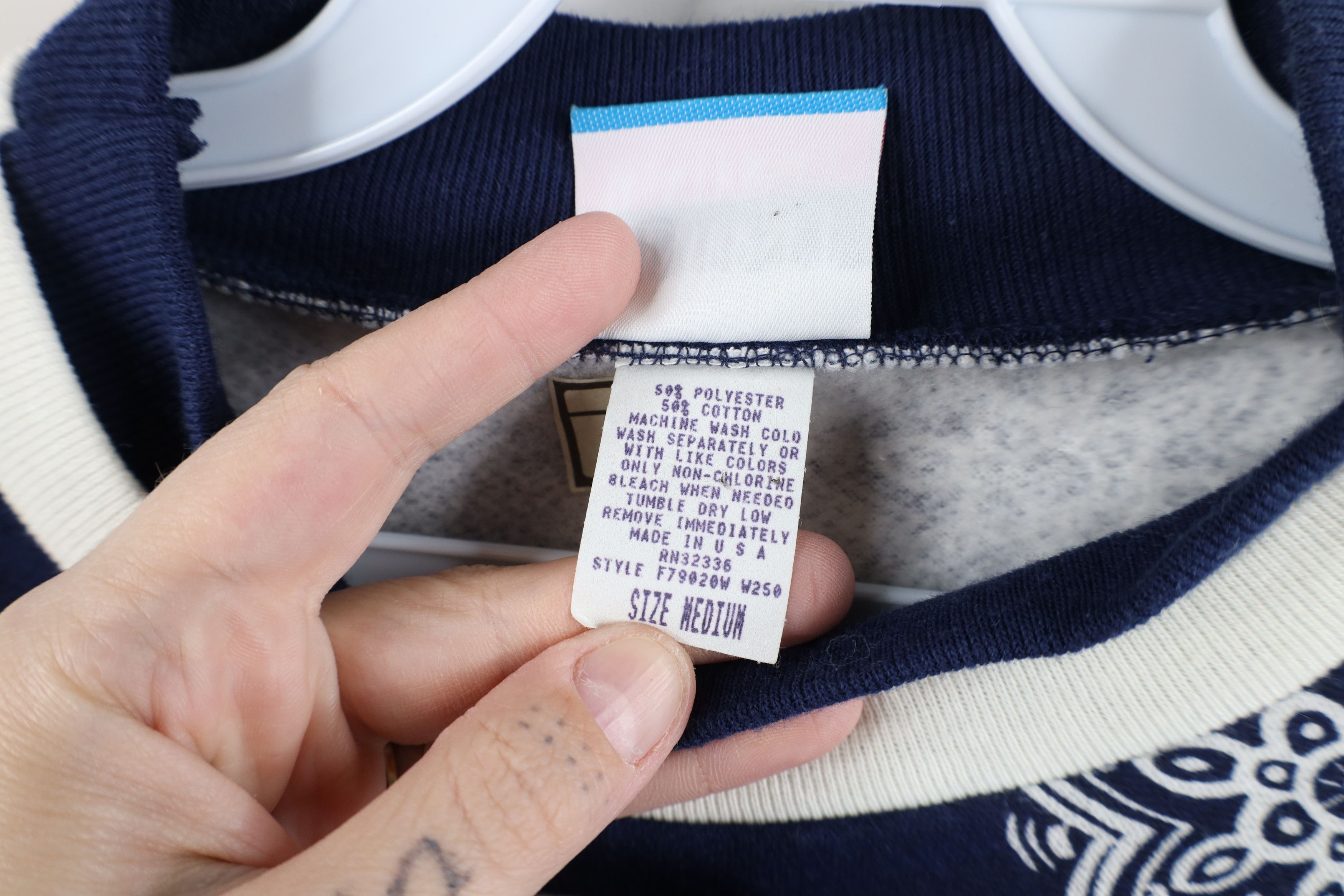 Vintage Deadstock Vintage 90s Streetwear Crewneck Sweatshirt USA Size M / US 6-8 / IT 42-44 - 10 Thumbnail