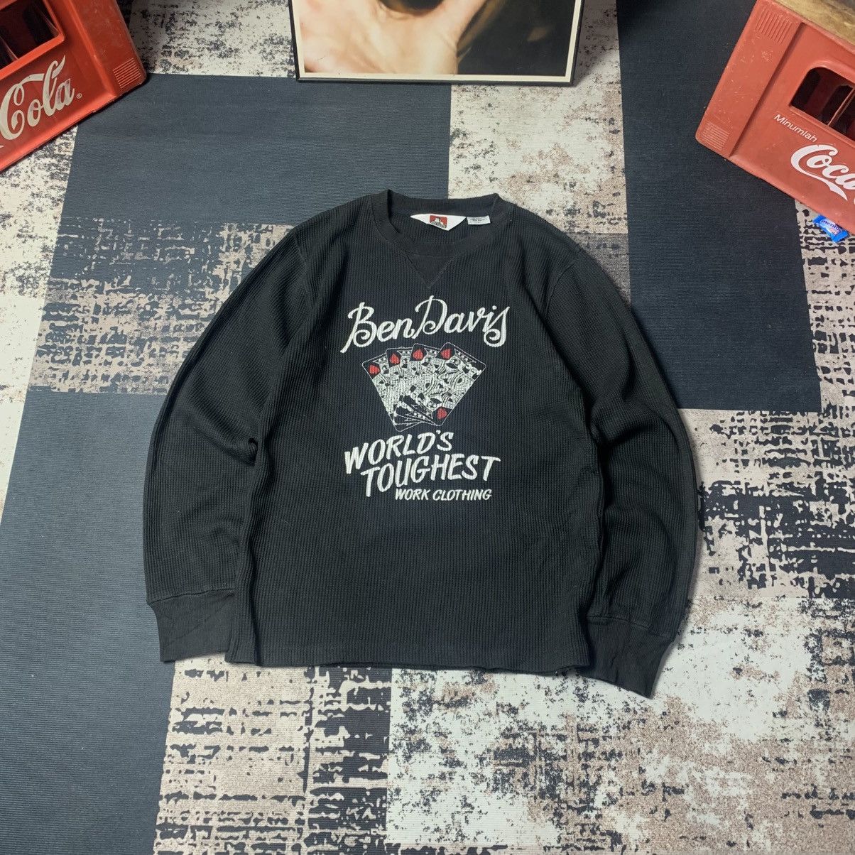Ben Davis ‼️RARE‼️ Ben Davis Longsleeve tee Wafle Size US L / EU 52-54 / 3 - 1 Thumbnail