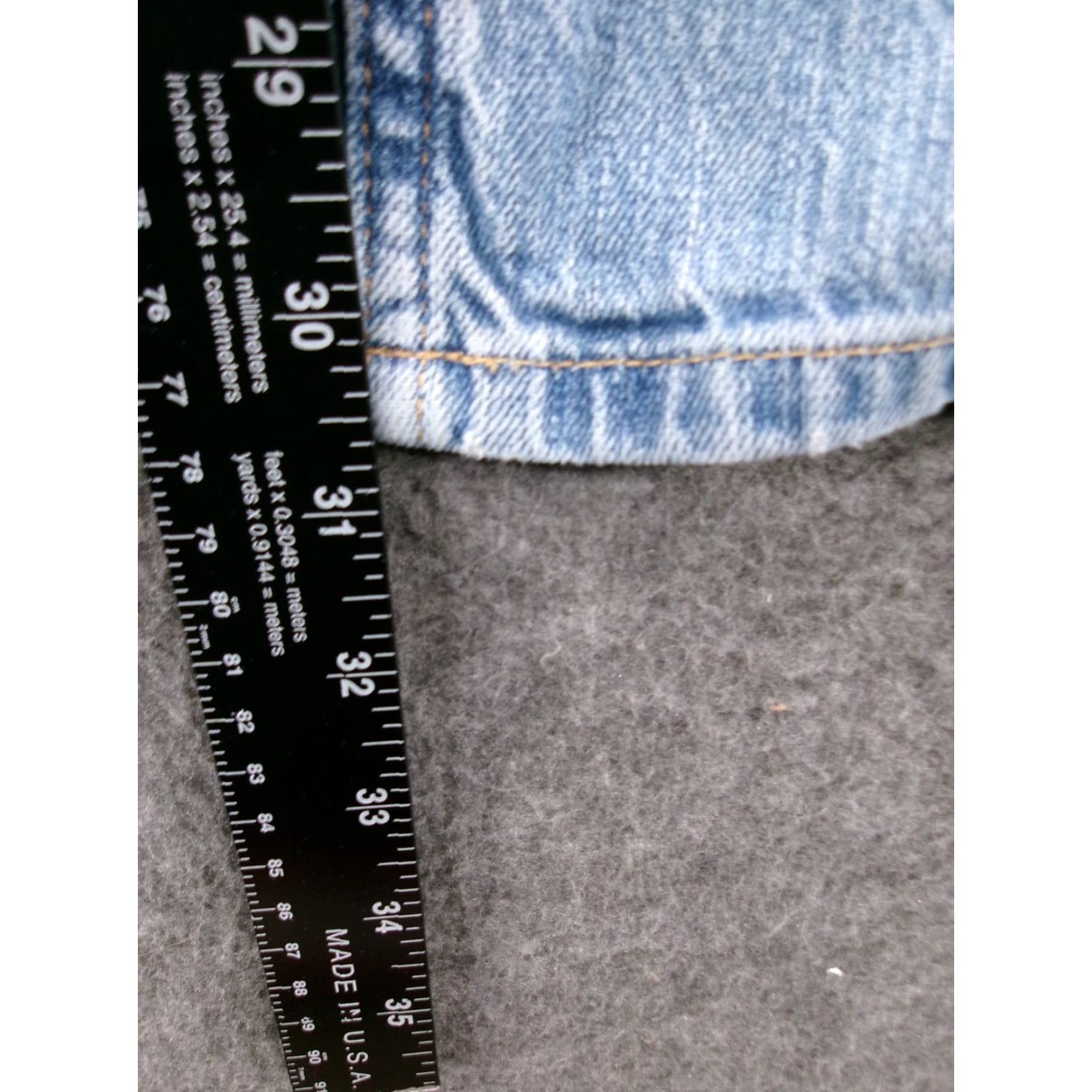 Vintage L.L. Bean Jeans Women 12 Tall Favorite Fit Straight Light Wash Denim 5-Pocket USA Western 80s 90s Logo Retro Size 34" / US 12 / IT 48 - 6 Thumbnail