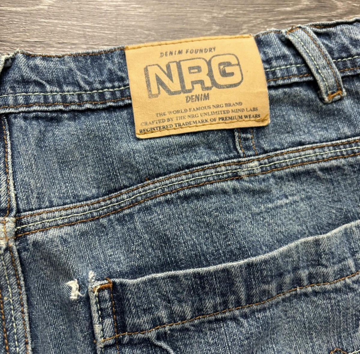 JNCO NRG jorts Size US 35 - 3 Thumbnail