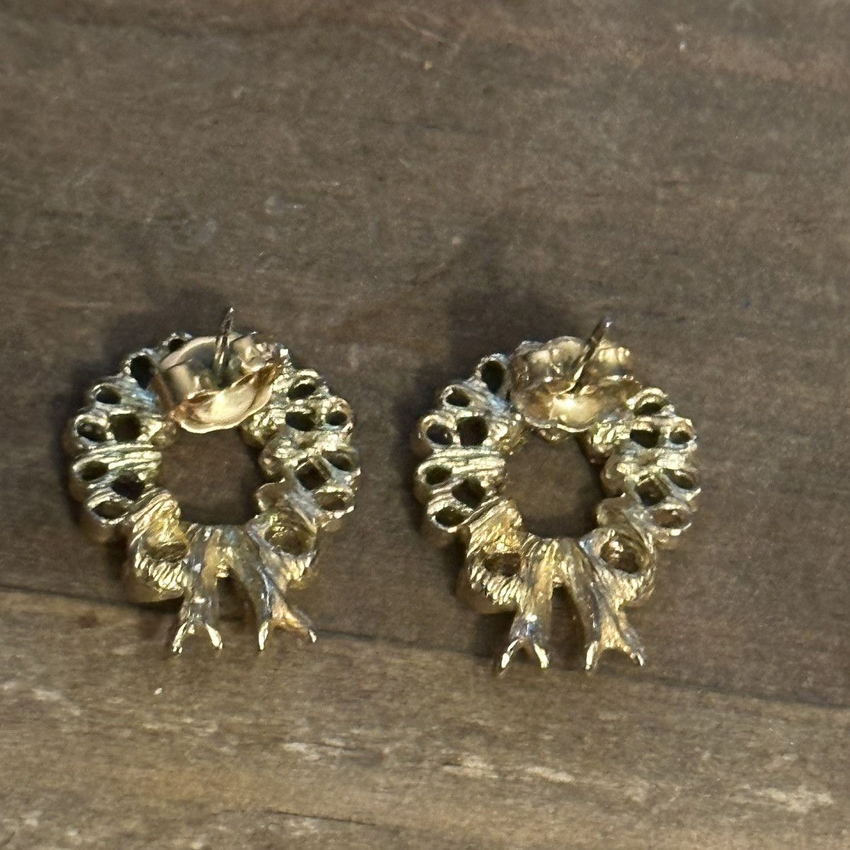 Other × Vintage Vintage Avon Christmas wreath post earrings Size ONE SIZE - 3 Thumbnail