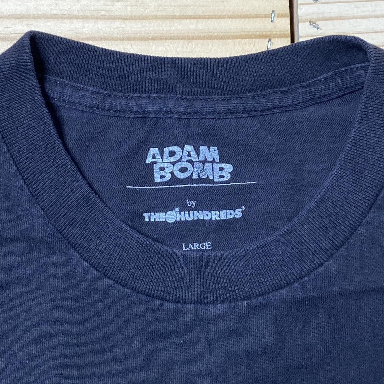 The Hundreds The Hundreds Adam Bomb Black Y2K Streetwear Tee Size Large Size US L / EU 52-54 / 3 - 3 Thumbnail