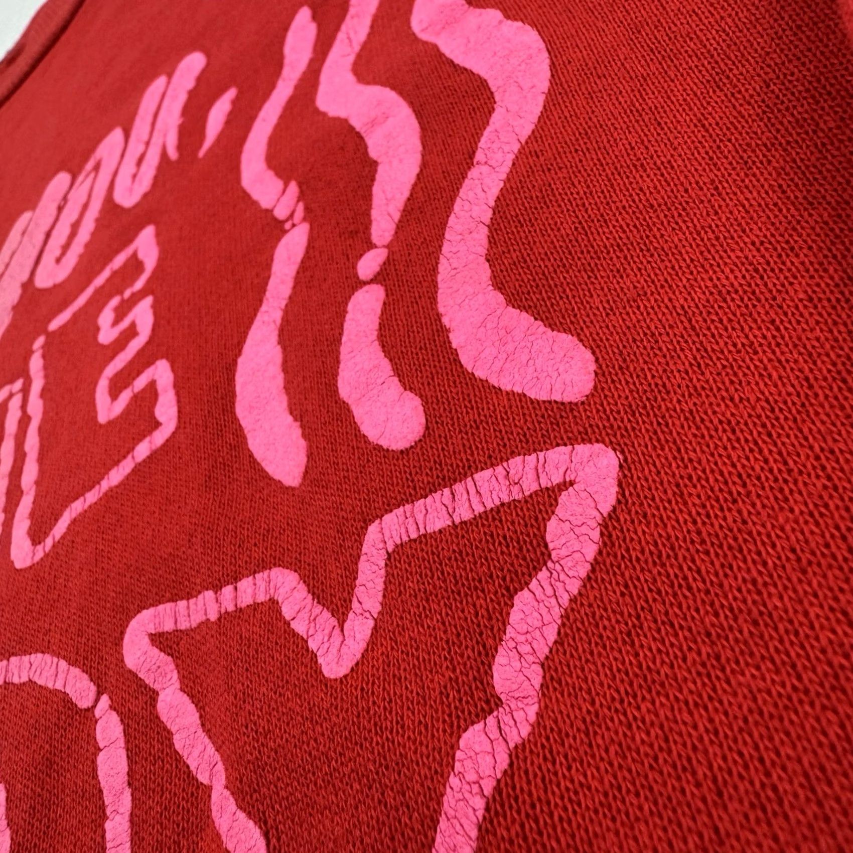 Vintage VINTAGE Home Boy Can’t Touch This Funny Sweatshirt Adult Large Red USA 80s Mens Sweatshirt Size US L / EU 52-54 / 3 - 3 Thumbnail