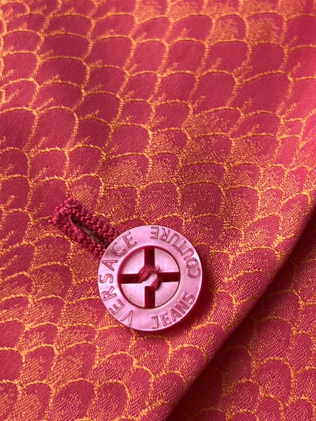 Versace Jeans Couture Vintage Versace Jeans Couture Blazer Pink Made in Italy Rare Size M / US 6-8 / IT 42-44 - 9 Thumbnail