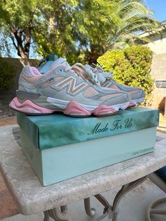 New Balance 9060 Low Top Light Blue/Pink JoeFreshgoods Inside Voices - Size  8.5