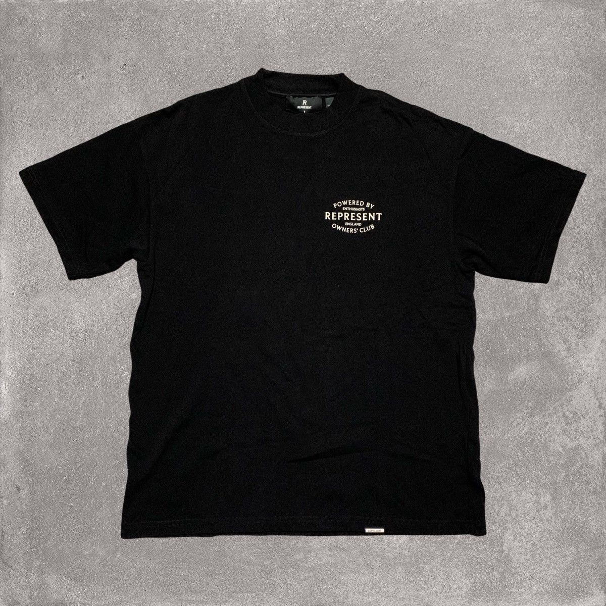 Represent Clo. Represent Small Owners Club Stamp Jet Black Tee Size US S / EU 44-46 / 1 - 2 Thumbnail