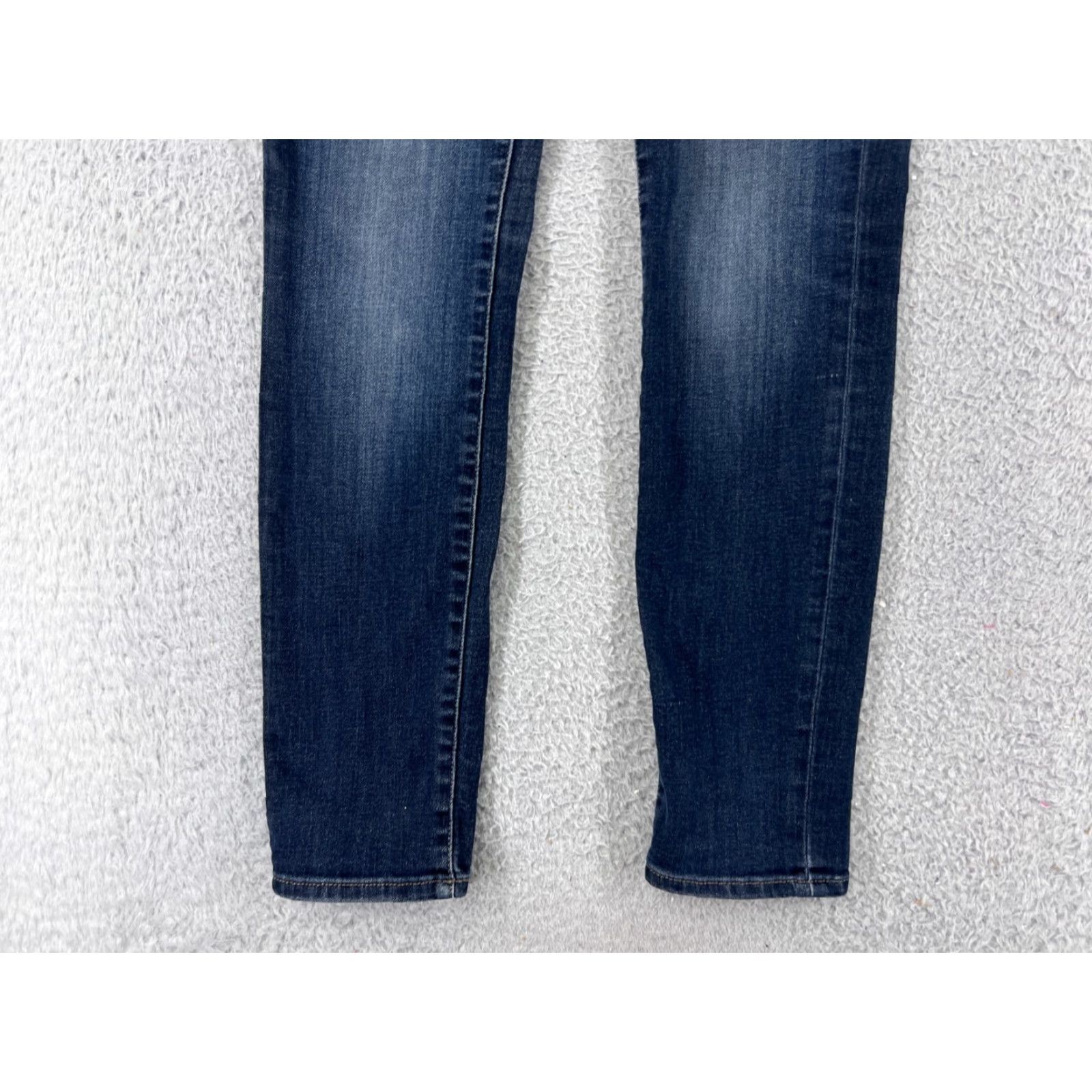 Vintage Rock & Republic Jeans Womens Regular 29 Black Denim 5-Pocket Straight Mid Rise Size 29" - 3 Thumbnail