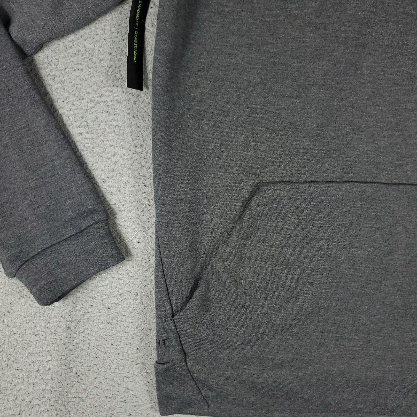 Nike Nike Hoodie Mens Size S Gray Dri FIt's Swoosh Pullover Sweatshirt Knit Mock Neck Logo Styled Size US S / EU 44-46 / 1 - 3 Thumbnail