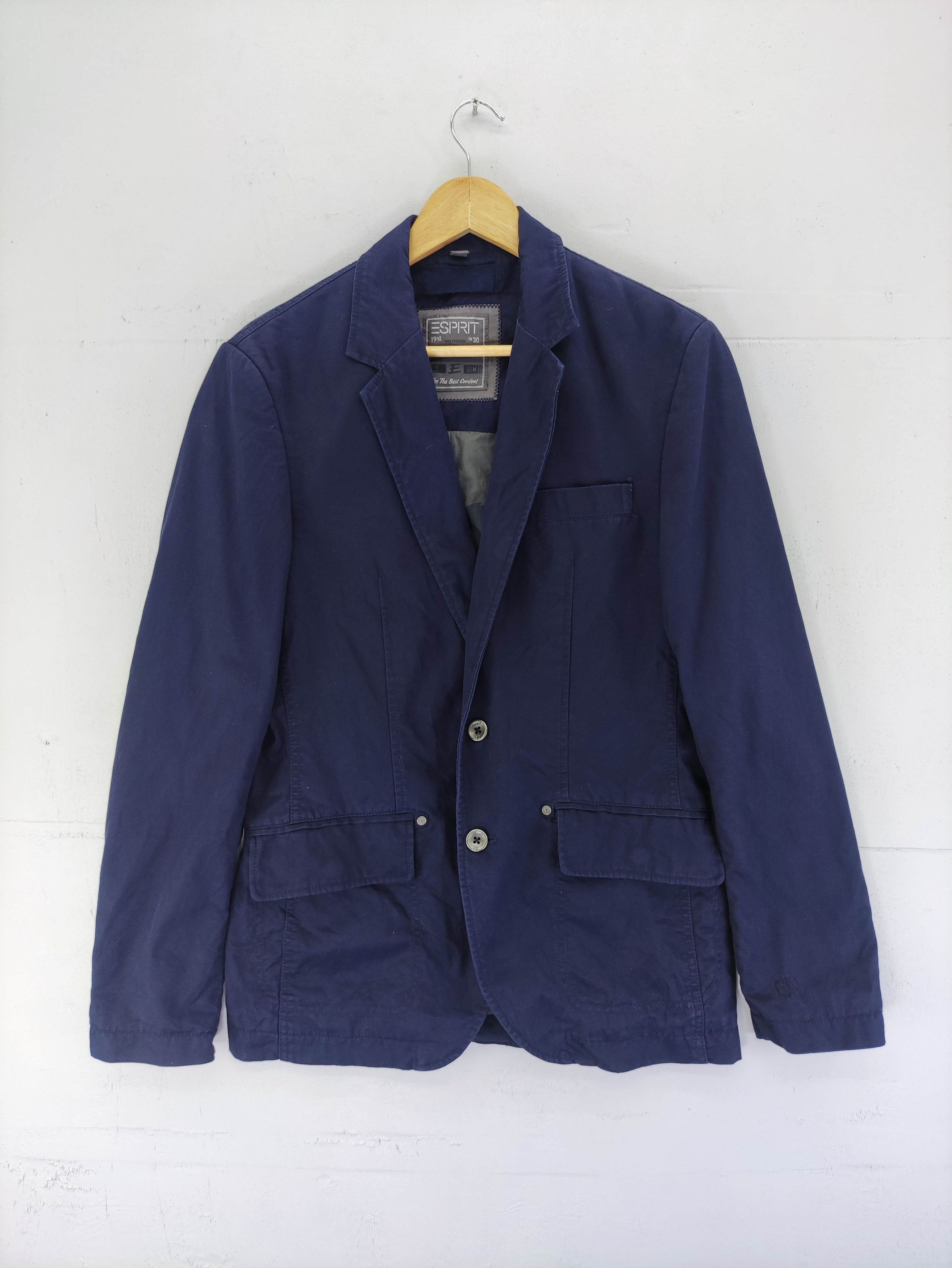 Esprit Vintage Esprit Coat Blazer Jacket Size US S / EU 44-46 / 1 - 1 Thumbnail