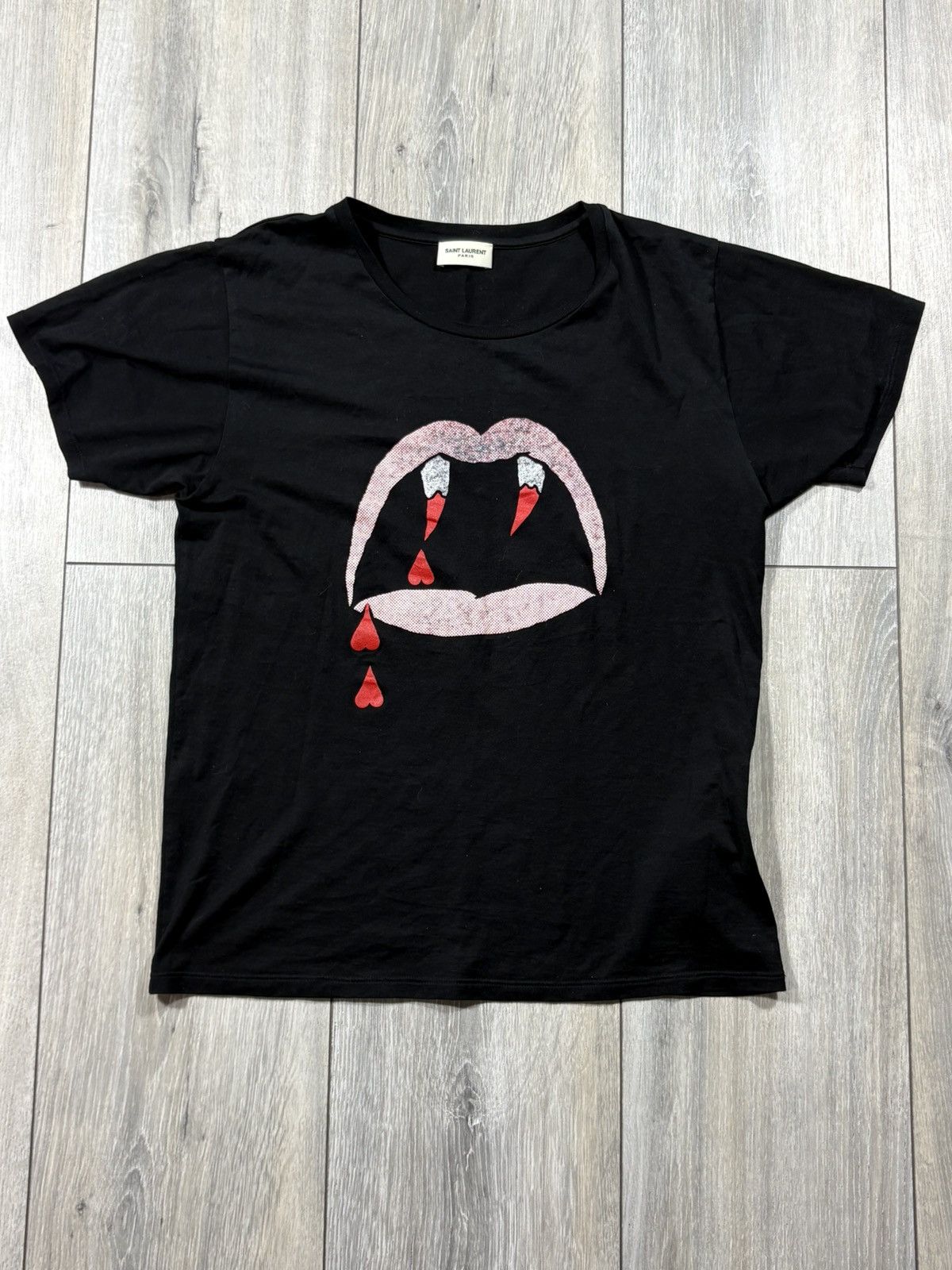 saint laurent paris ブラッドラスター Tシャツ hedi Hedi Slimane × Saint Laurent Paris 2013 Saint Laurent Blood Luster