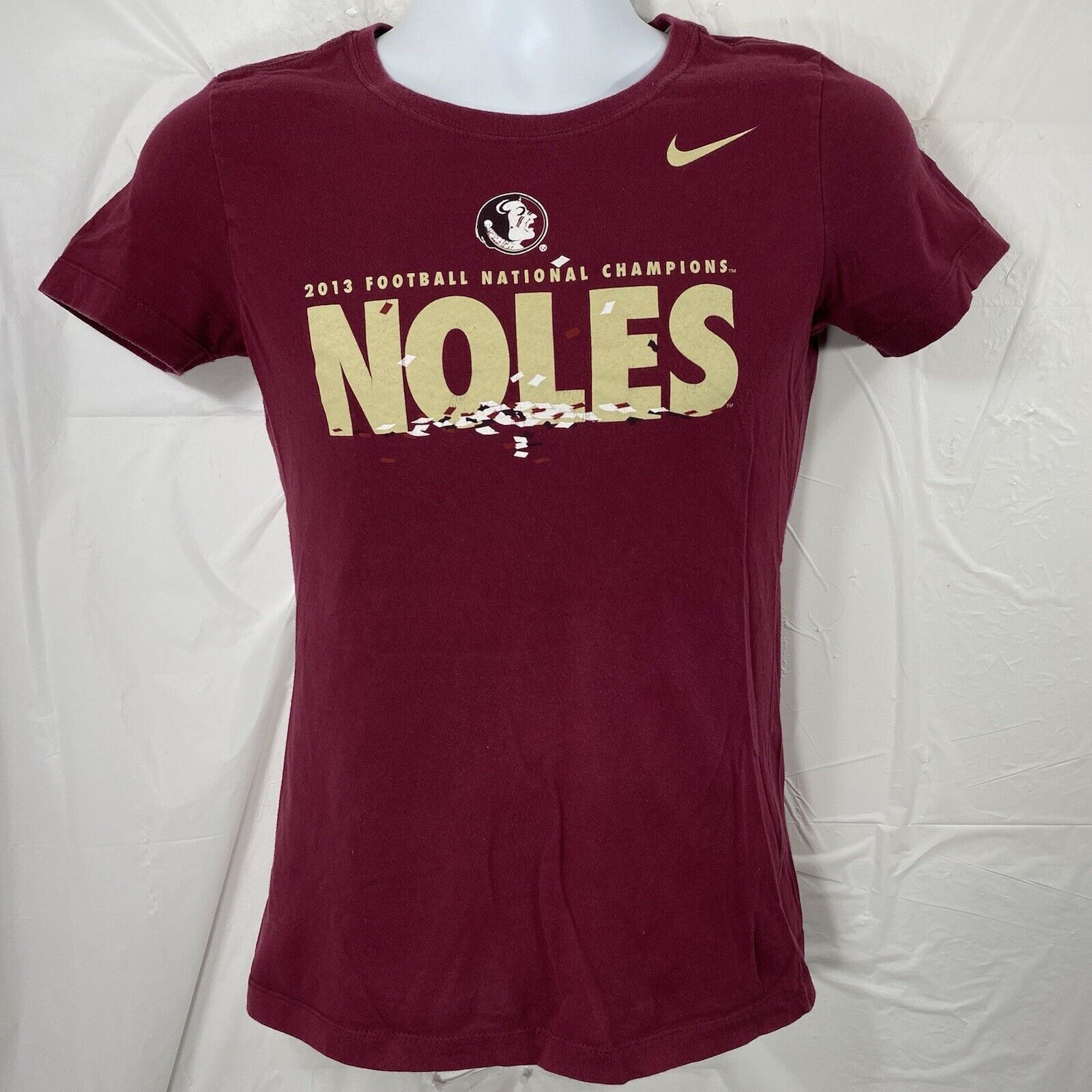 Nike Nike Florida State Seminoles Medium Slim 2013 T Shirt Size M / US 6-8 / IT 42-44 - 1 Thumbnail