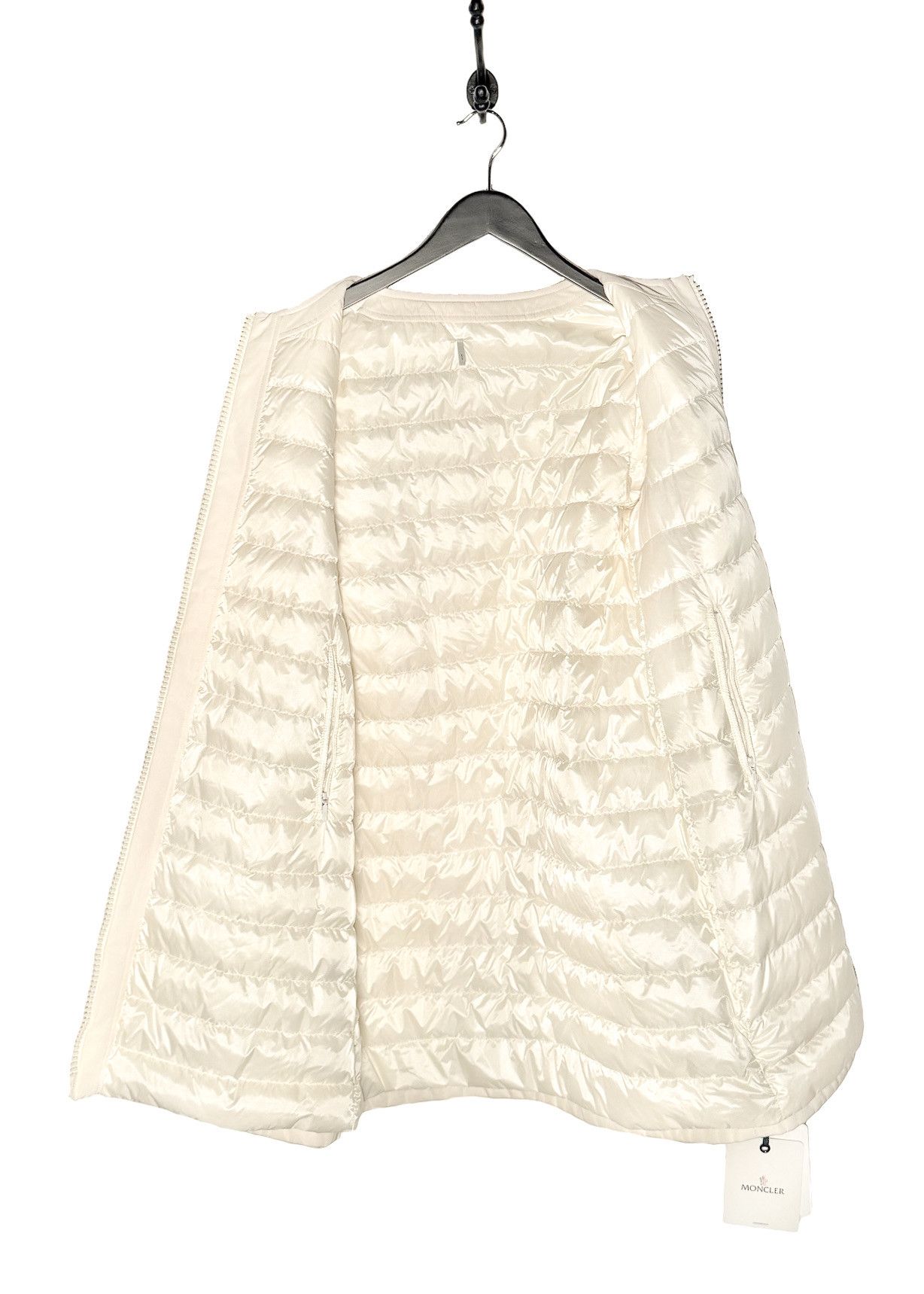 Moncler Moncler Freesia Reversible Tweed Quilted Down Coat - SZ 3 Size L / US 10 / IT 46 - 3 Thumbnail
