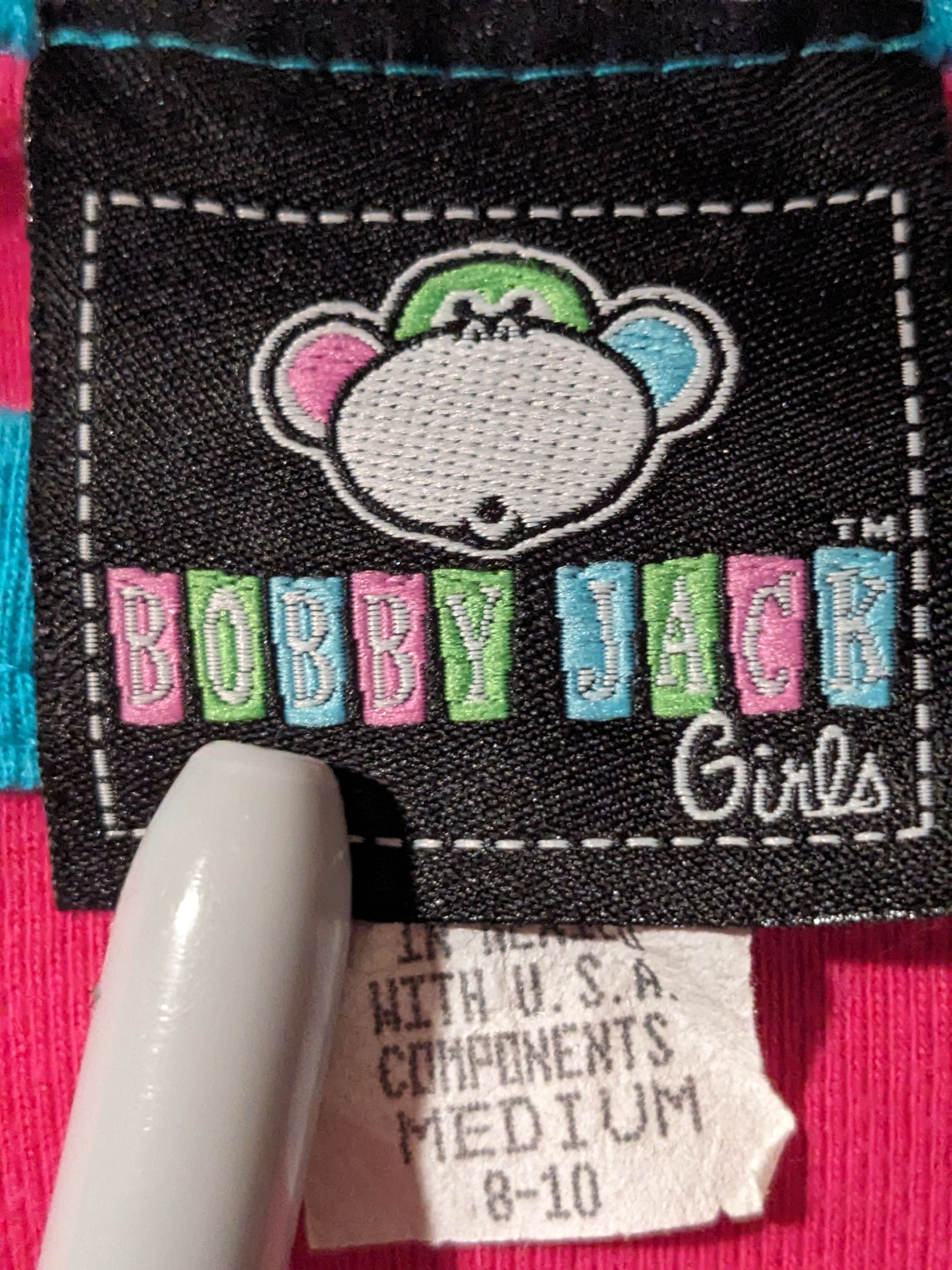 Vintage Vintage Y2K Bobby Jack Girls Medium 8-10 Long-Sleeve T-Shirt Size M / US 6-8 / IT 42-44 - 3 Thumbnail