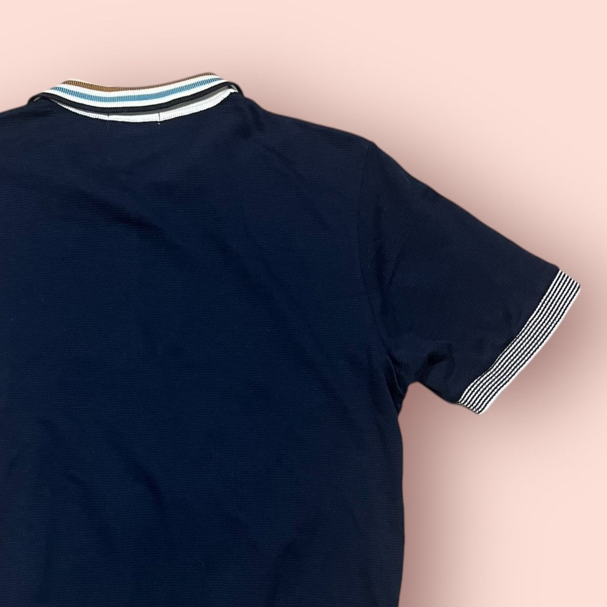 Burberry VINTAGE BURBERRYS REED RINGER CROP POLO SHIRT Size US M / EU 48-50 / 2 - 3 Thumbnail