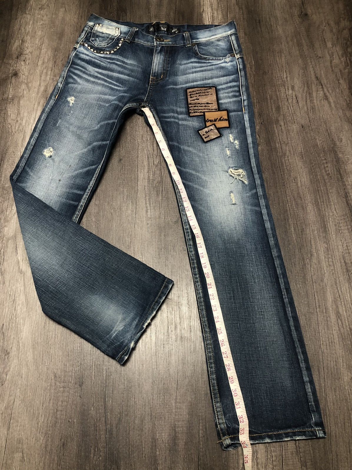 Designer × Japanese Brand Red Pepper Jeans Japan & Co Size US 36 / EU 52 - 5 Thumbnail