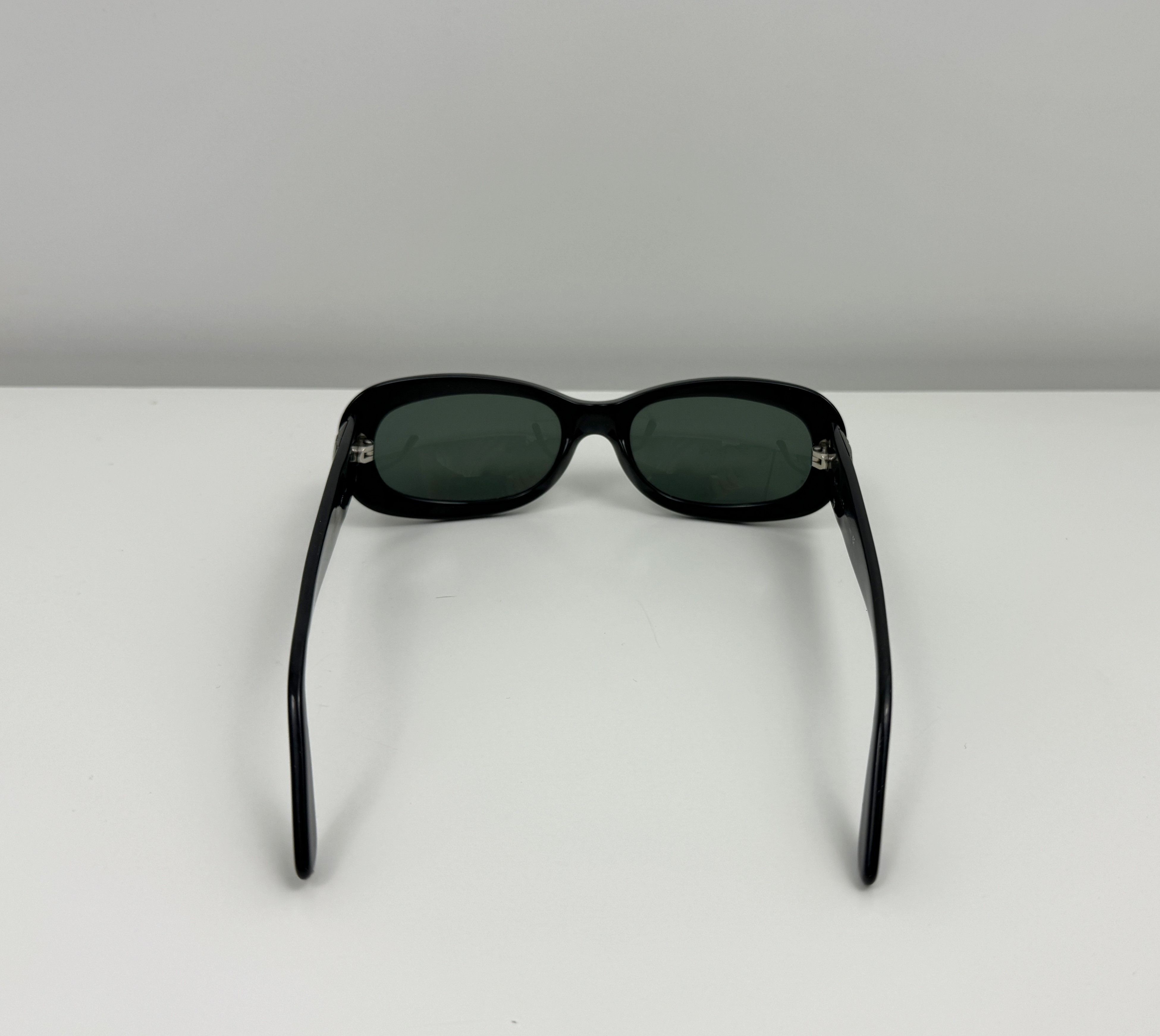 Yves Saint Laurent Yves Saint Laurent YSL 6567 Y505 Black Frame Sunglasses Size ONE SIZE - 3 Thumbnail