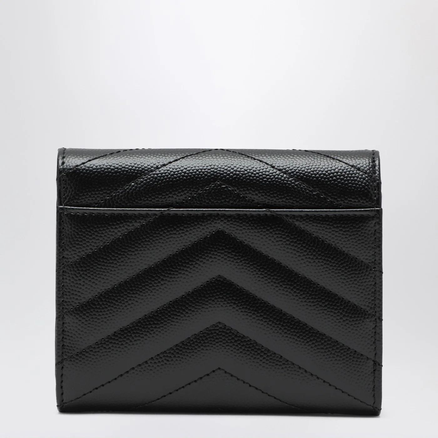 Saint Laurent Paris o1d2blof0526 Size: OS / Tri-fold Cassandre Wallet in Black Size ONE SIZE - 2 Thumbnail