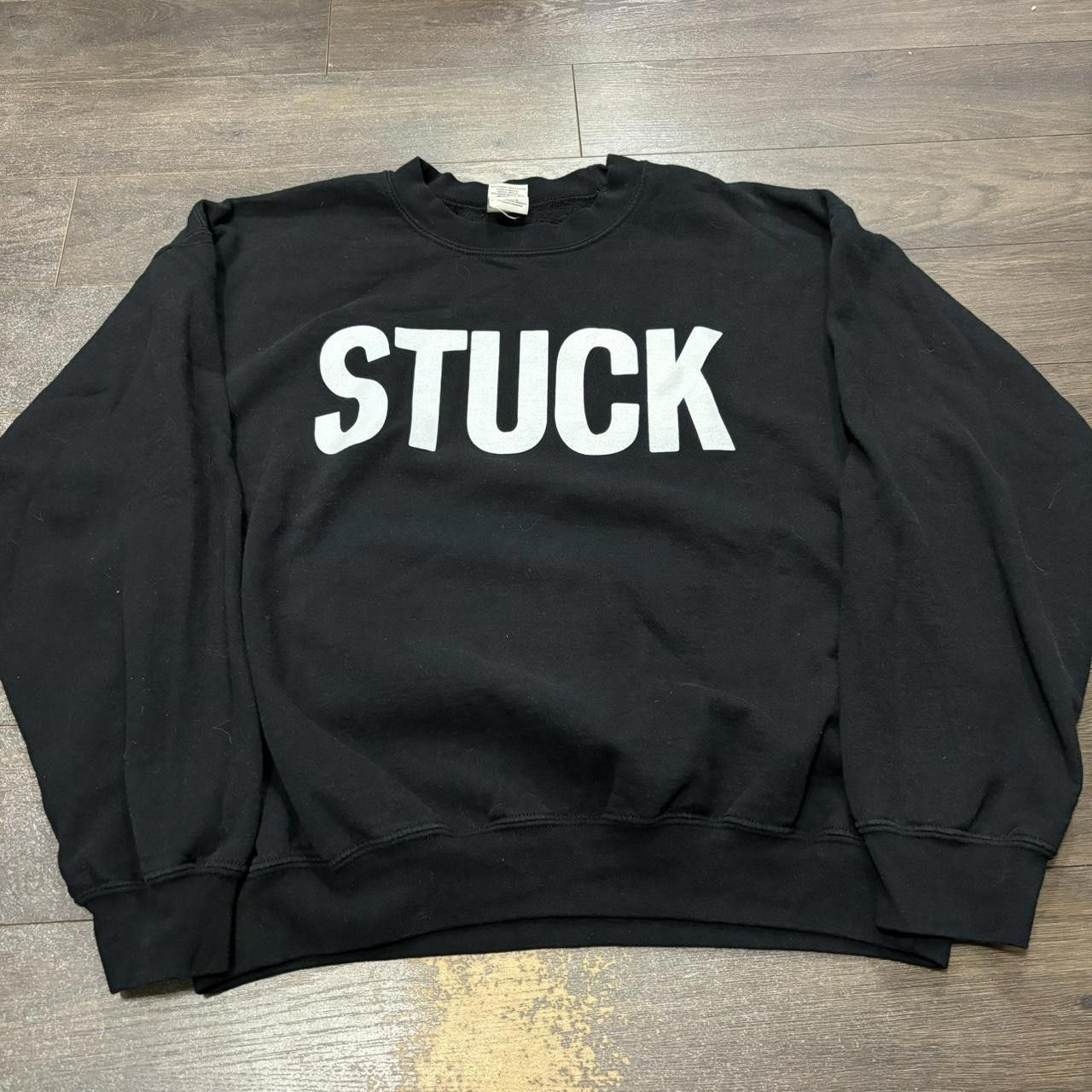 Designer Vintage stuck crewneck sweatshirt 00s L Size US L / EU 52-54 / 3 - 2 Thumbnail