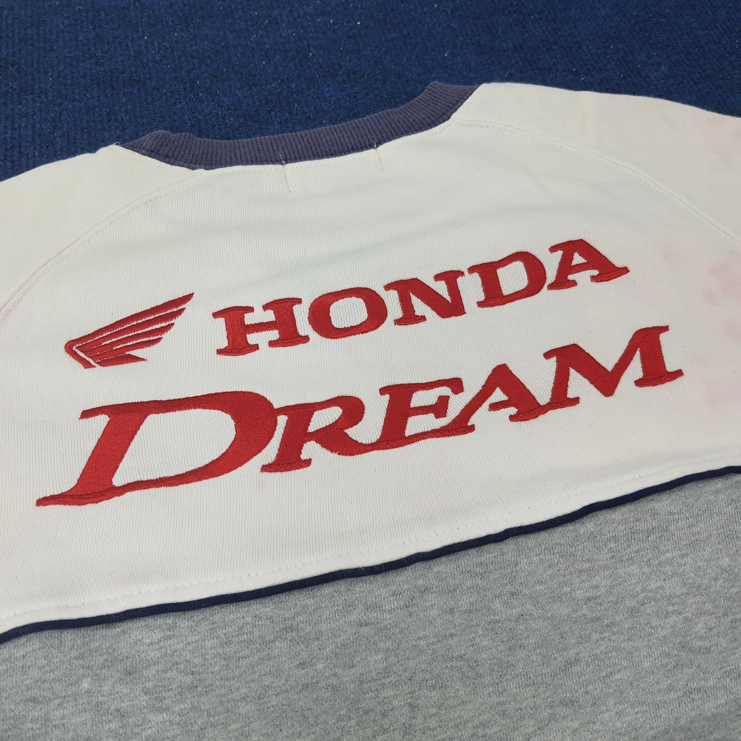 Japanese Brand × Vintage Vintage Honda Japan Racing Motorsports Sweatshirt C220N16 Size US M / EU 48-50 / 2 - 2 Thumbnail