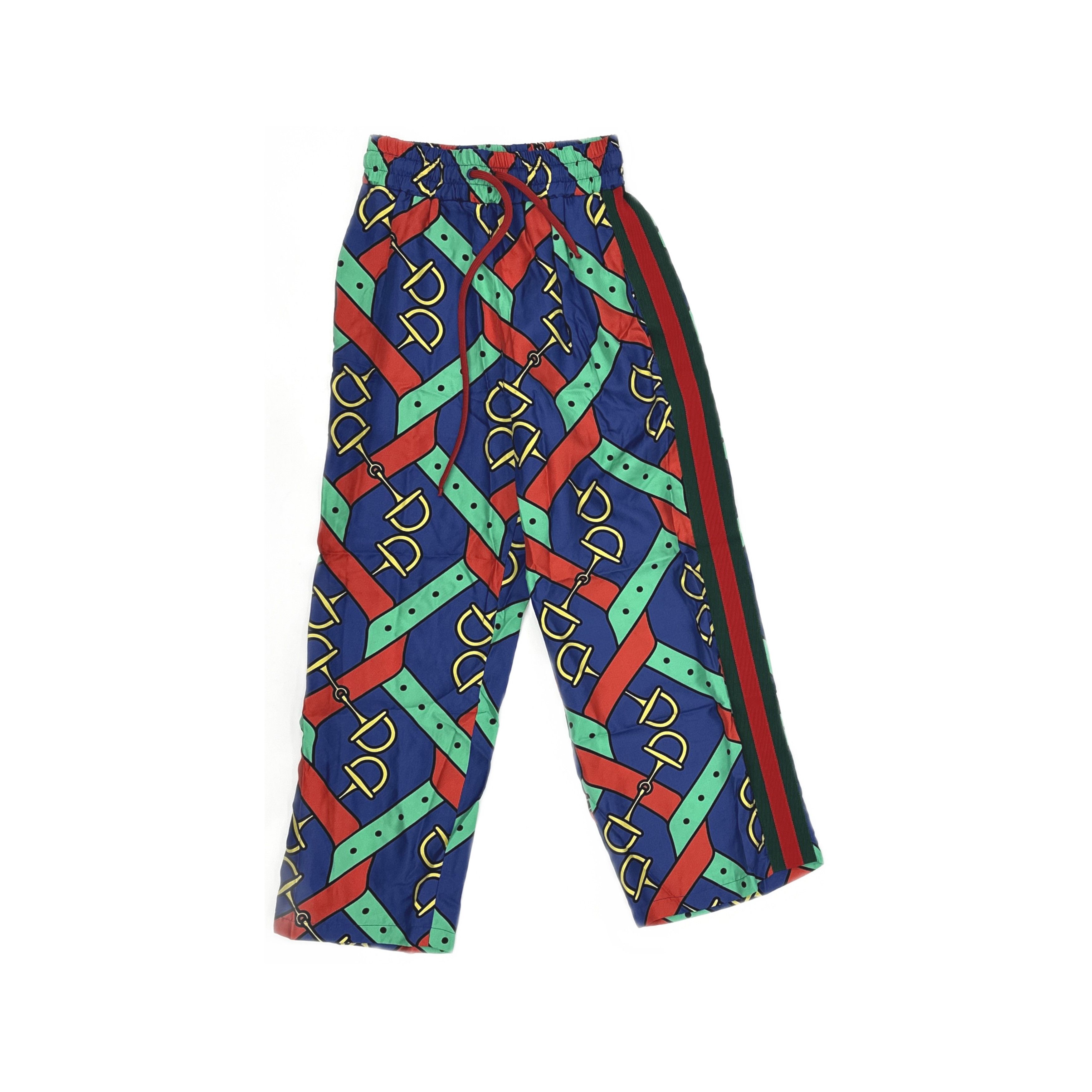 Gucci Gucci Printed Silk Drawstring Pants Size XXS Size 24" / US 00 / IT 34 - 1 Thumbnail