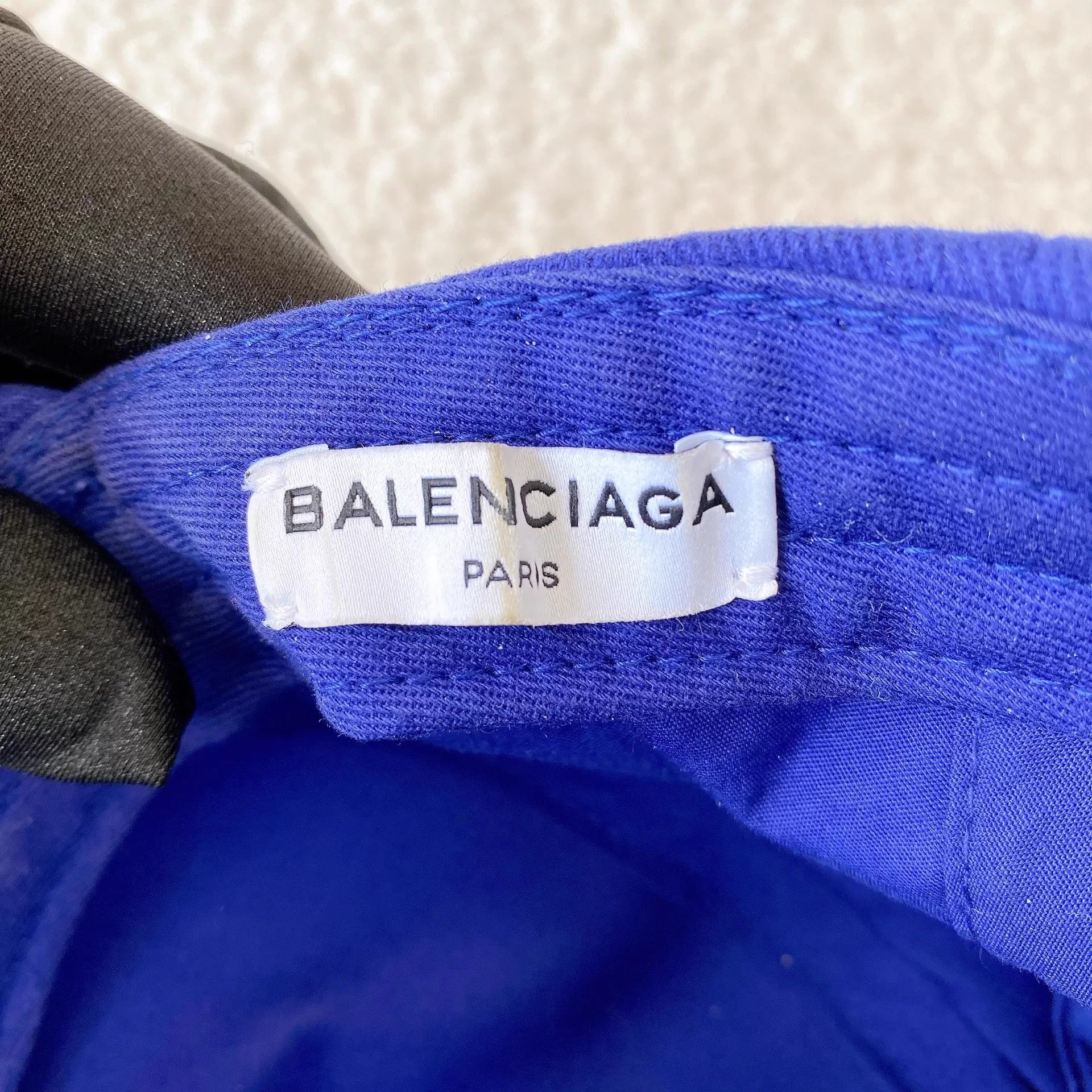 Balenciaga Balenciaga Blue Logo Cap L Size ONE SIZE - 6 Thumbnail